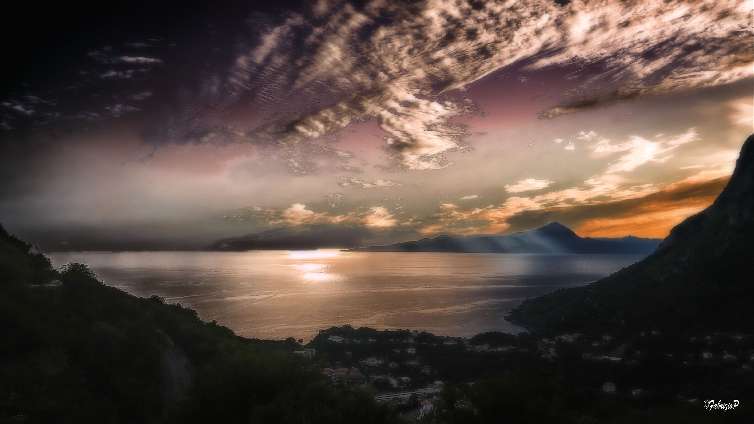 Sunset in Maratea