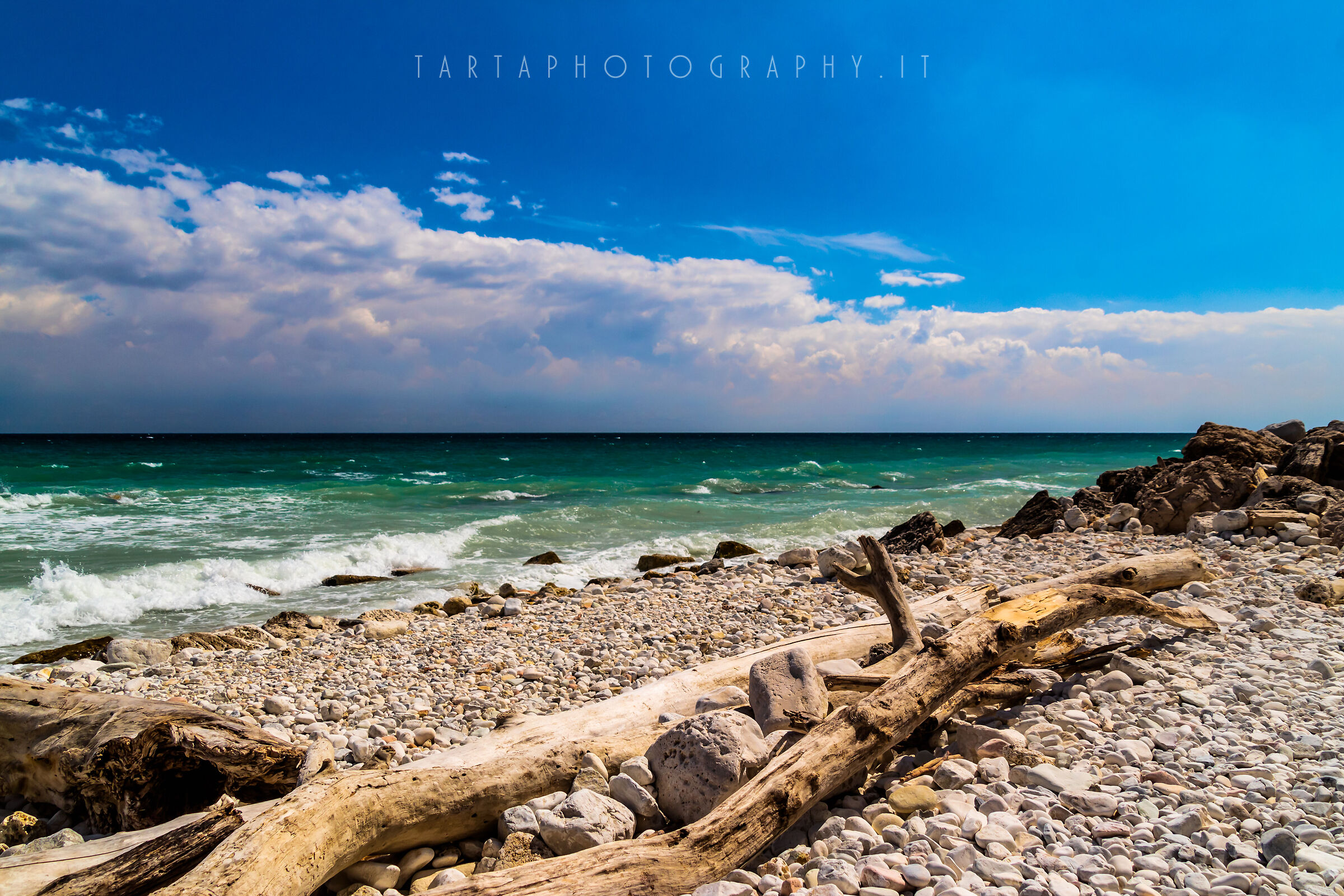 Sirolo, il mare d'inverno