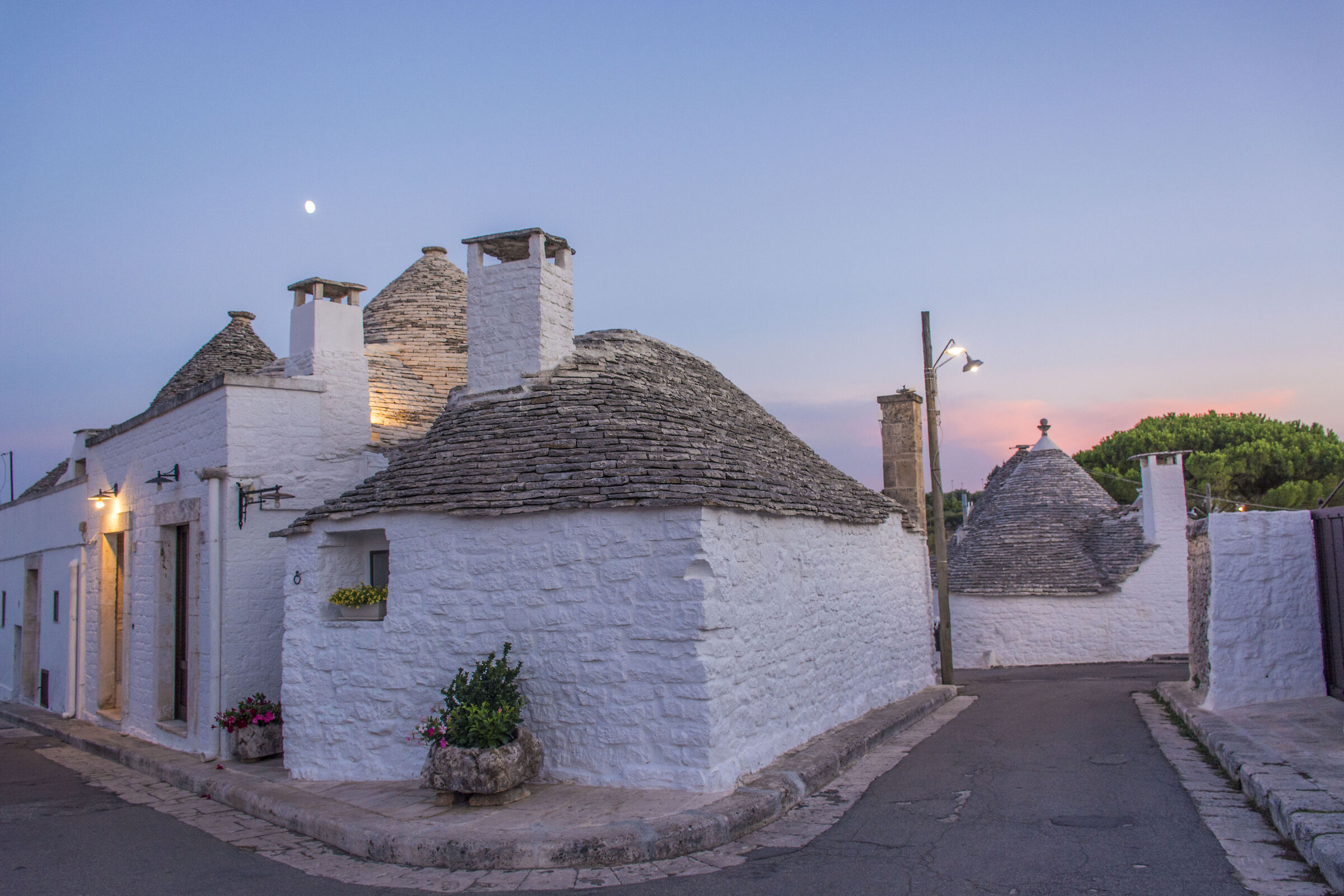Trulli al tramonto