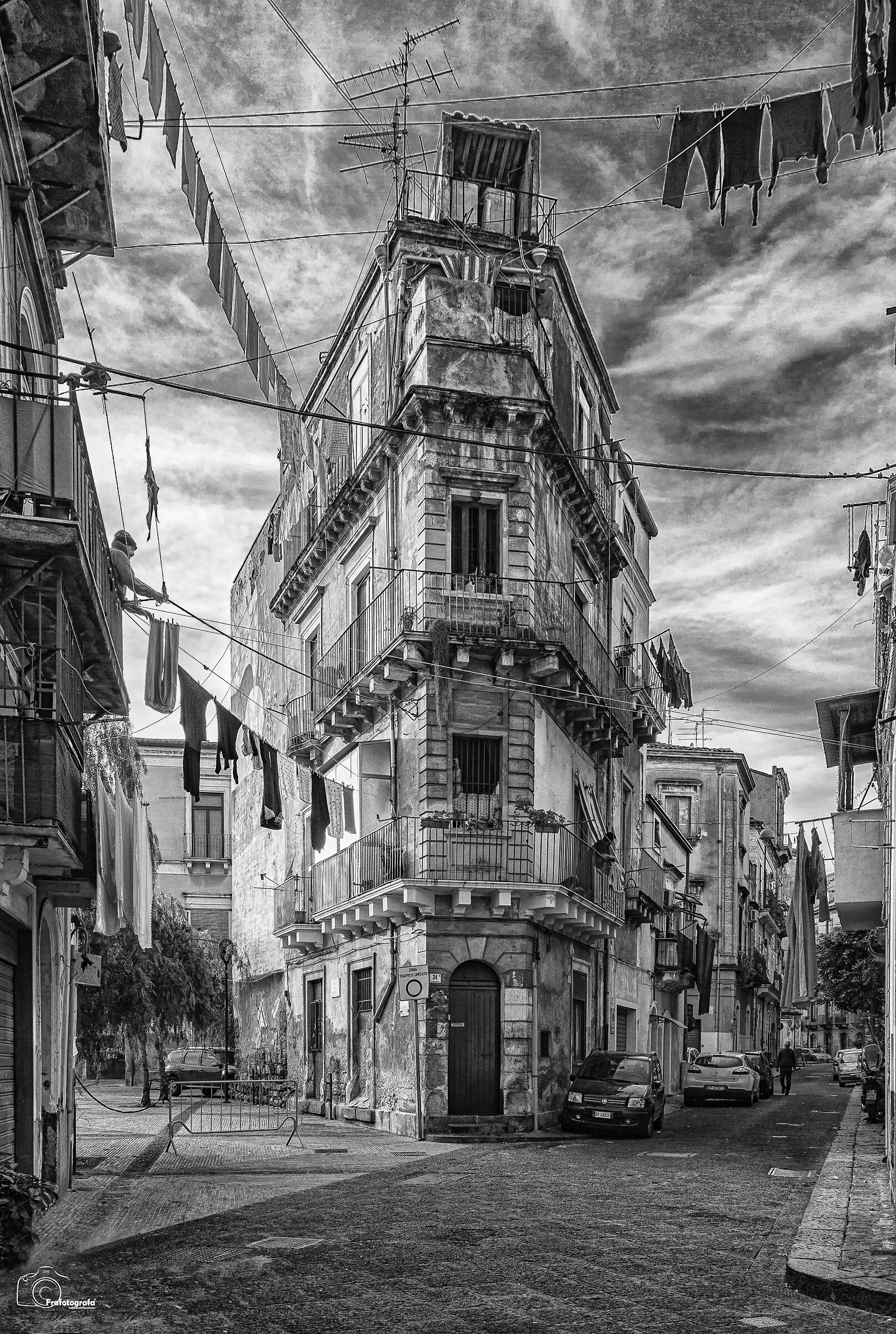 Palazzo antico a Catania