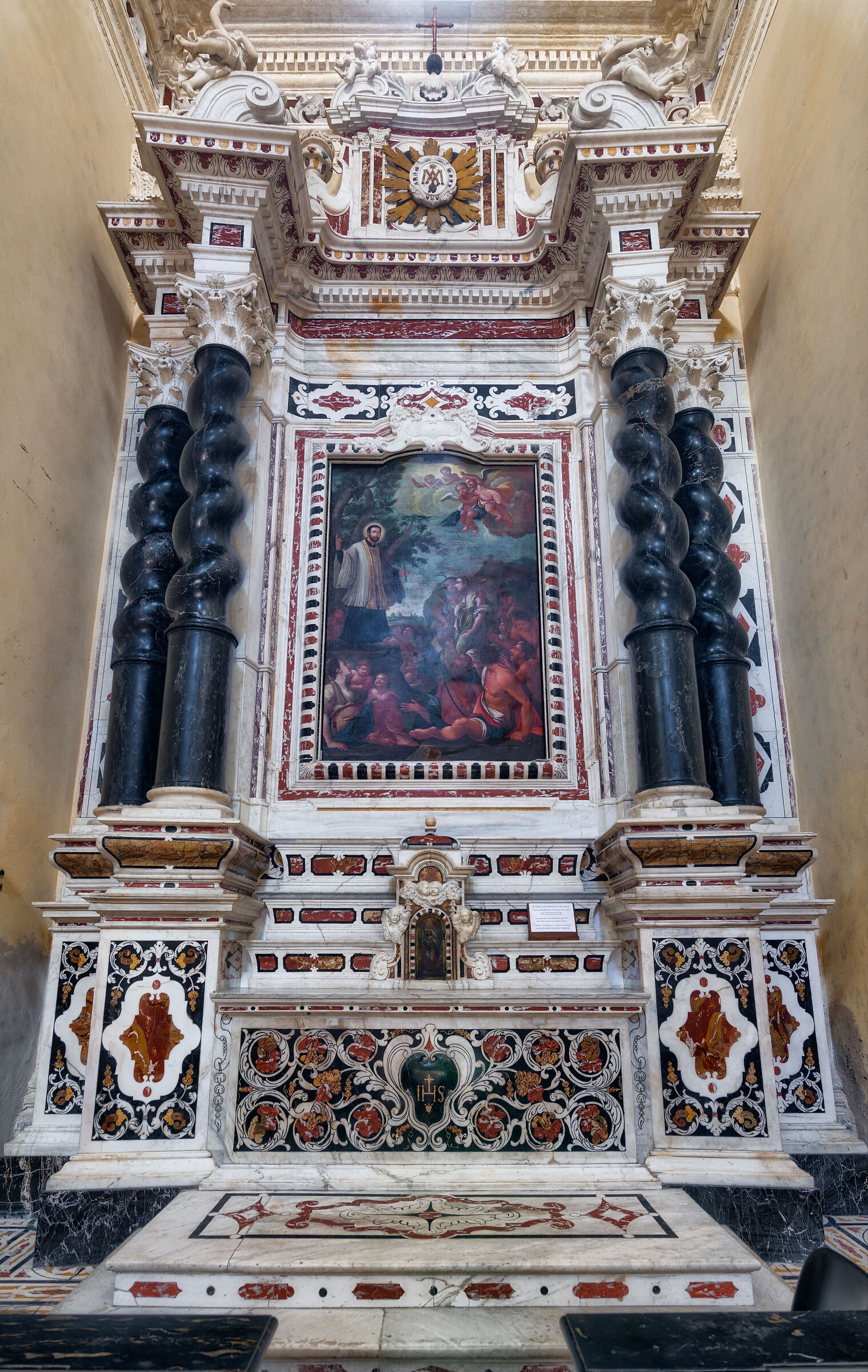 Altare Maggiore di San Francesco Saverio.