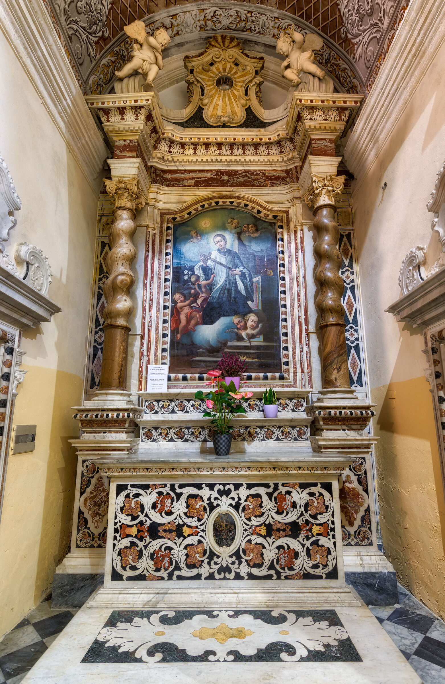 Cappella di San Luigi Gonzaga.