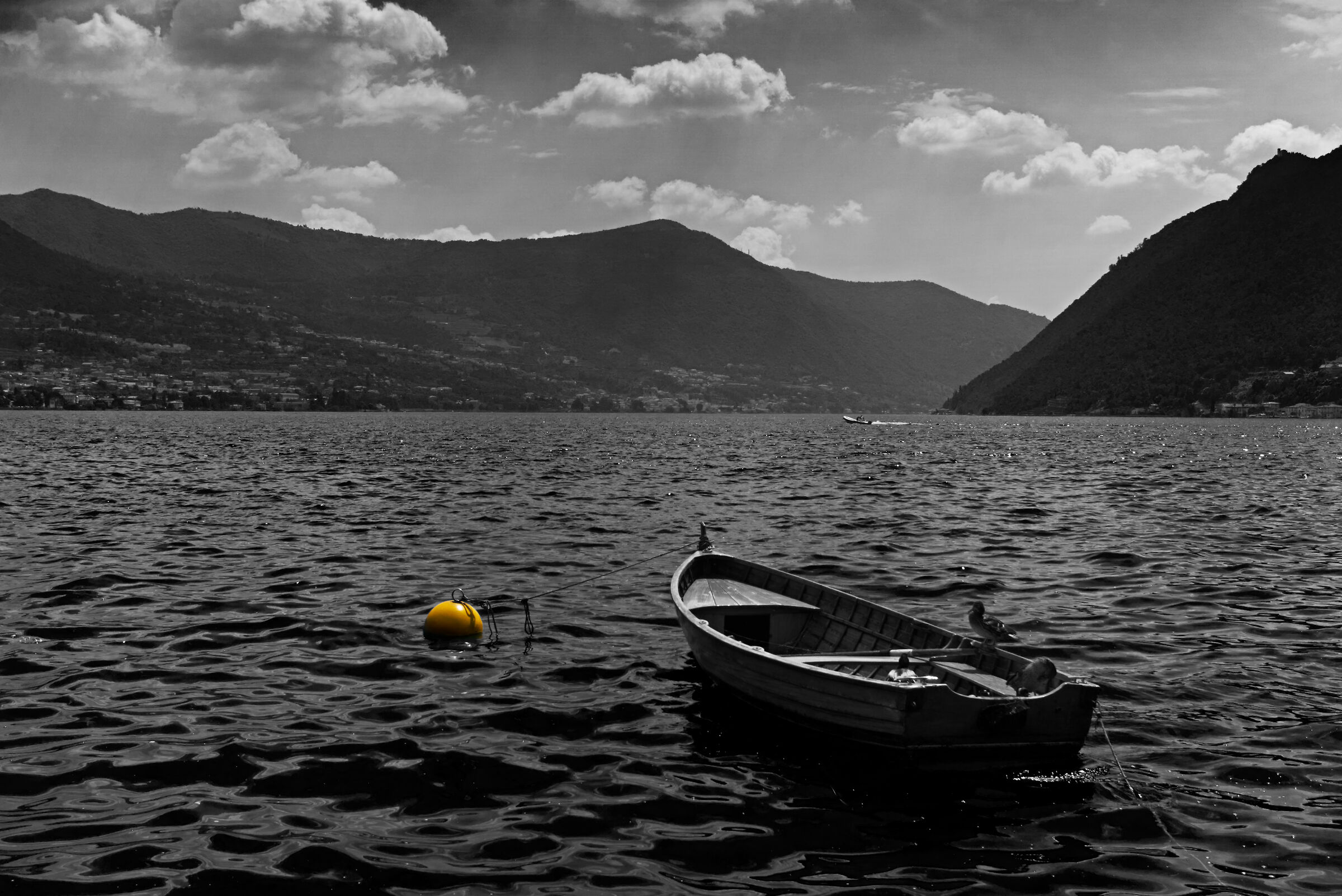 Solitary buoy