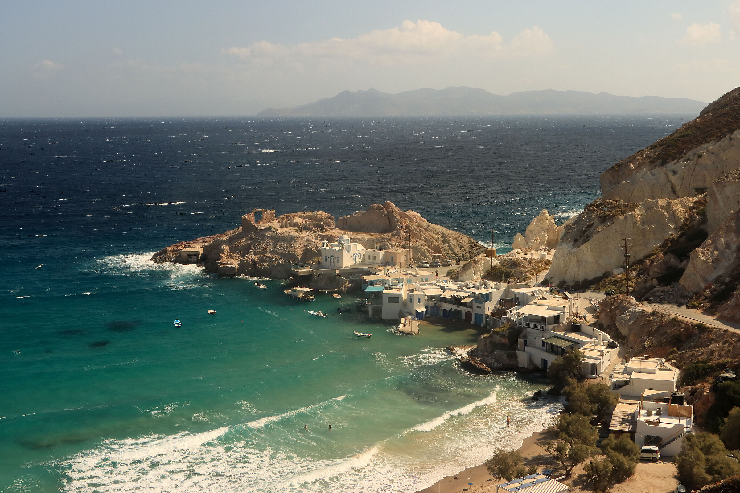 M I L O S - Firopotamos- casette della pesca