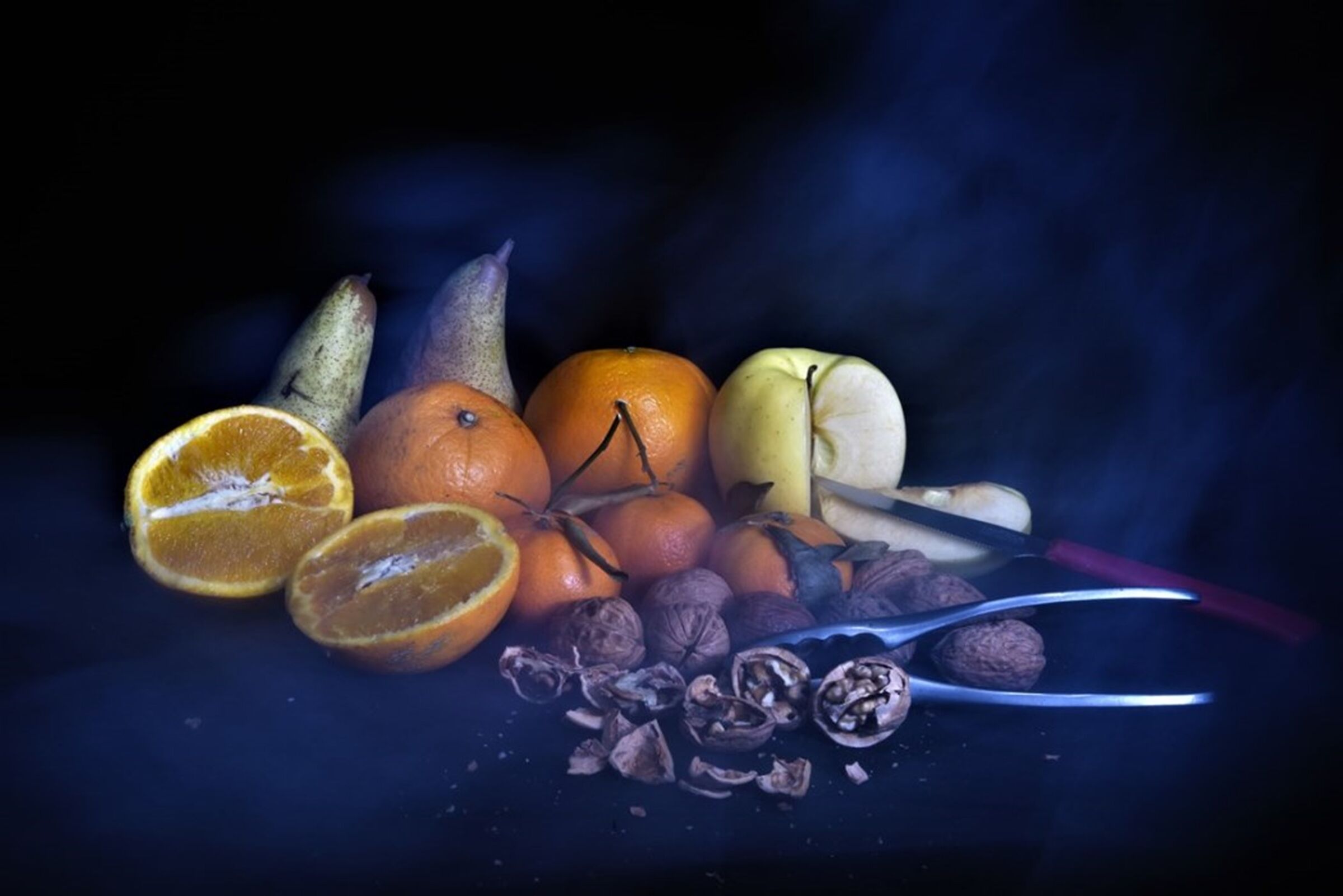 Mixed Fruit with Smoke