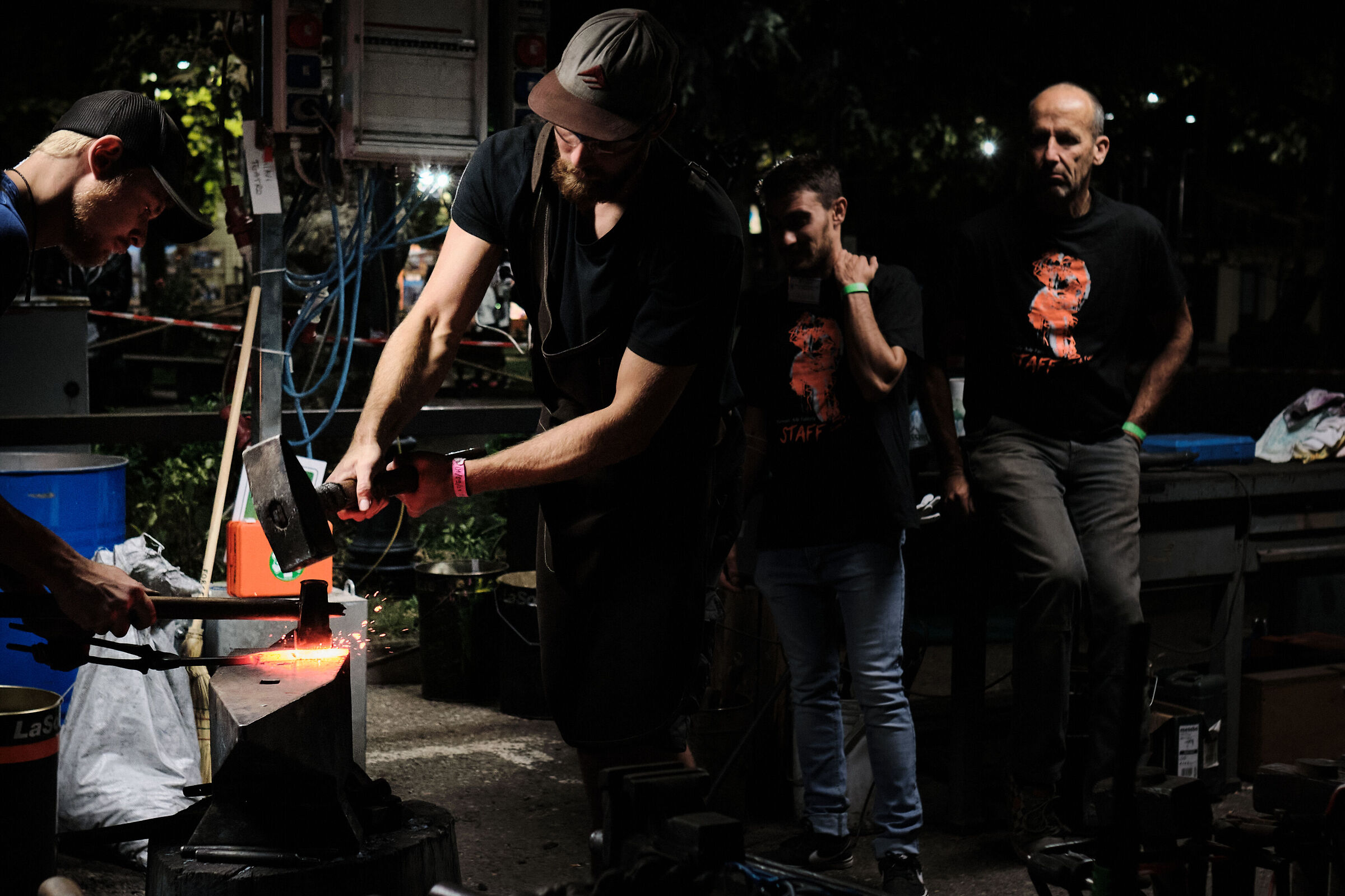 Blacksmith art meeting in Stia