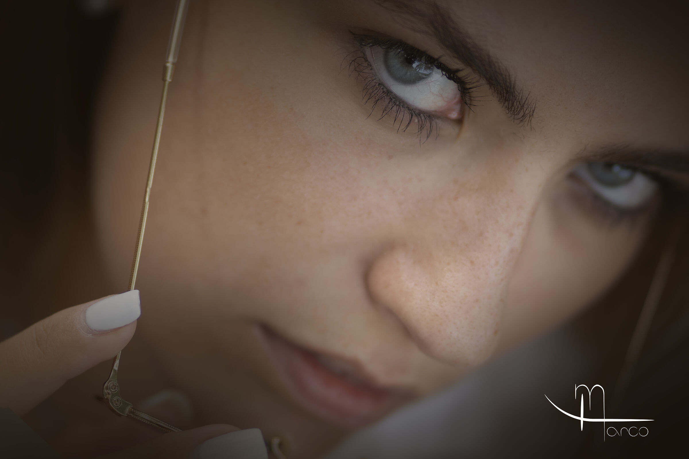 Asia ritratto stretto