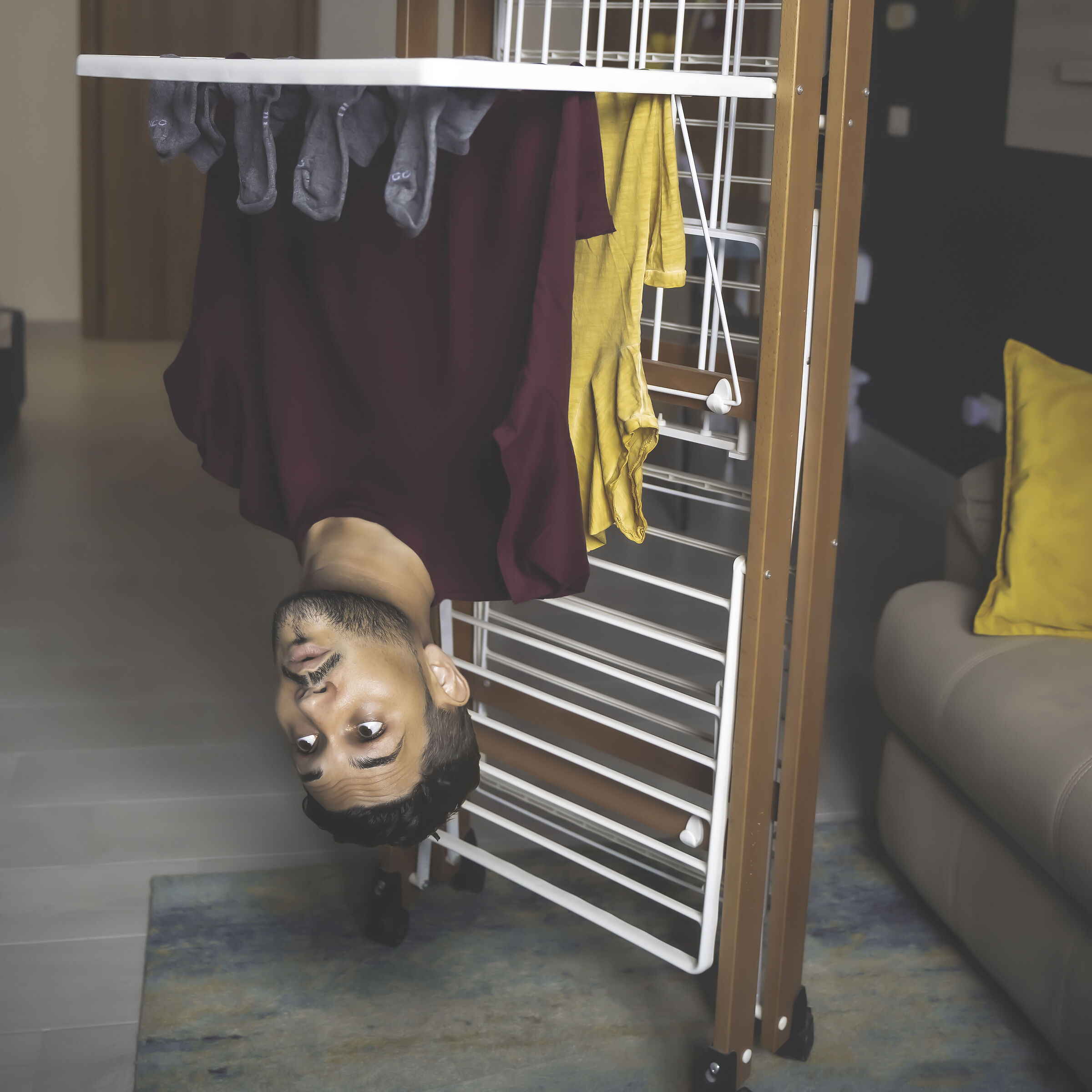 How men lay out their linen