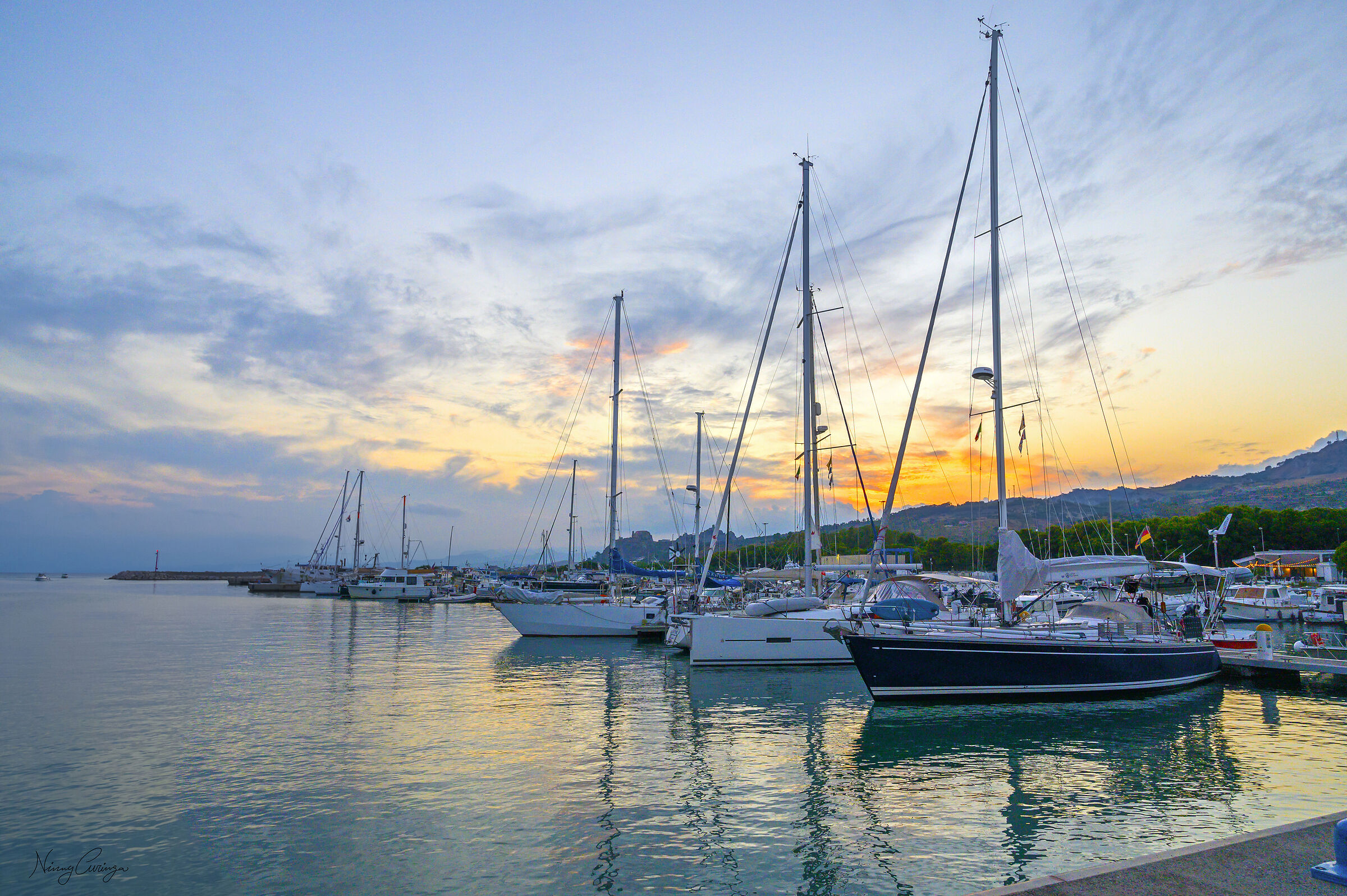 Roccella Ionica, port
