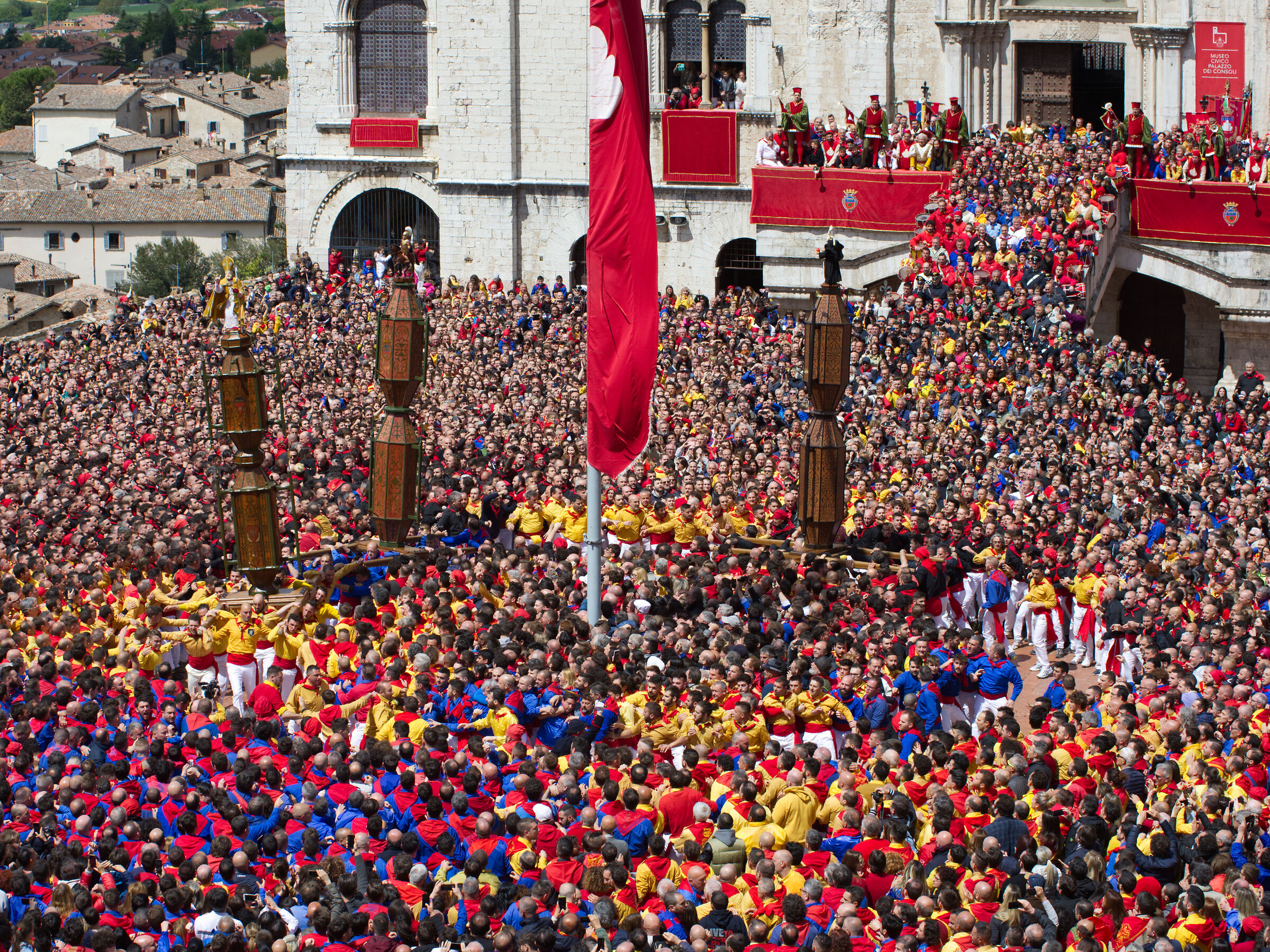 Festa dei Ceri 2019 - Tre girate in piazza