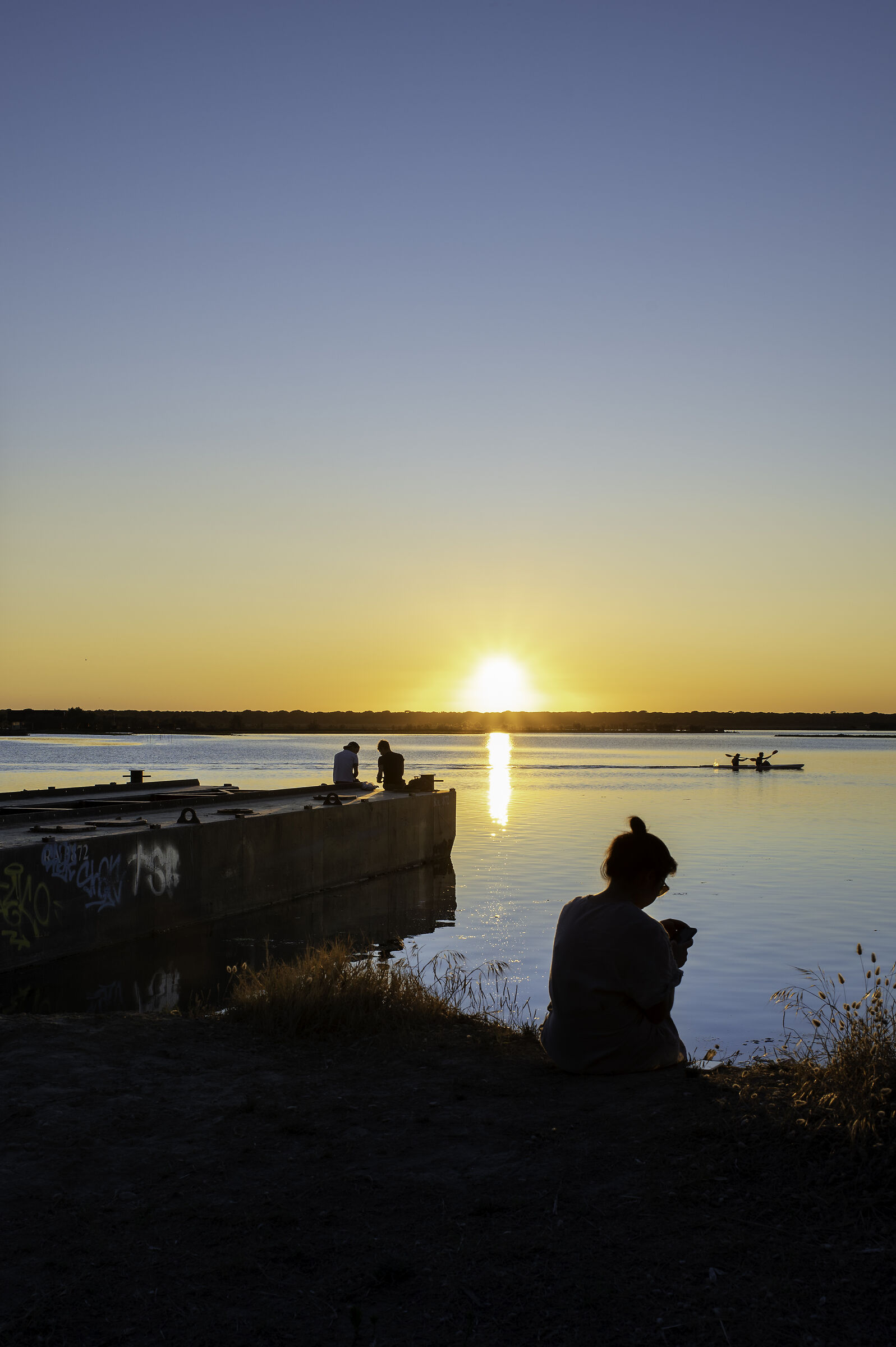 Aspettando il tramonto