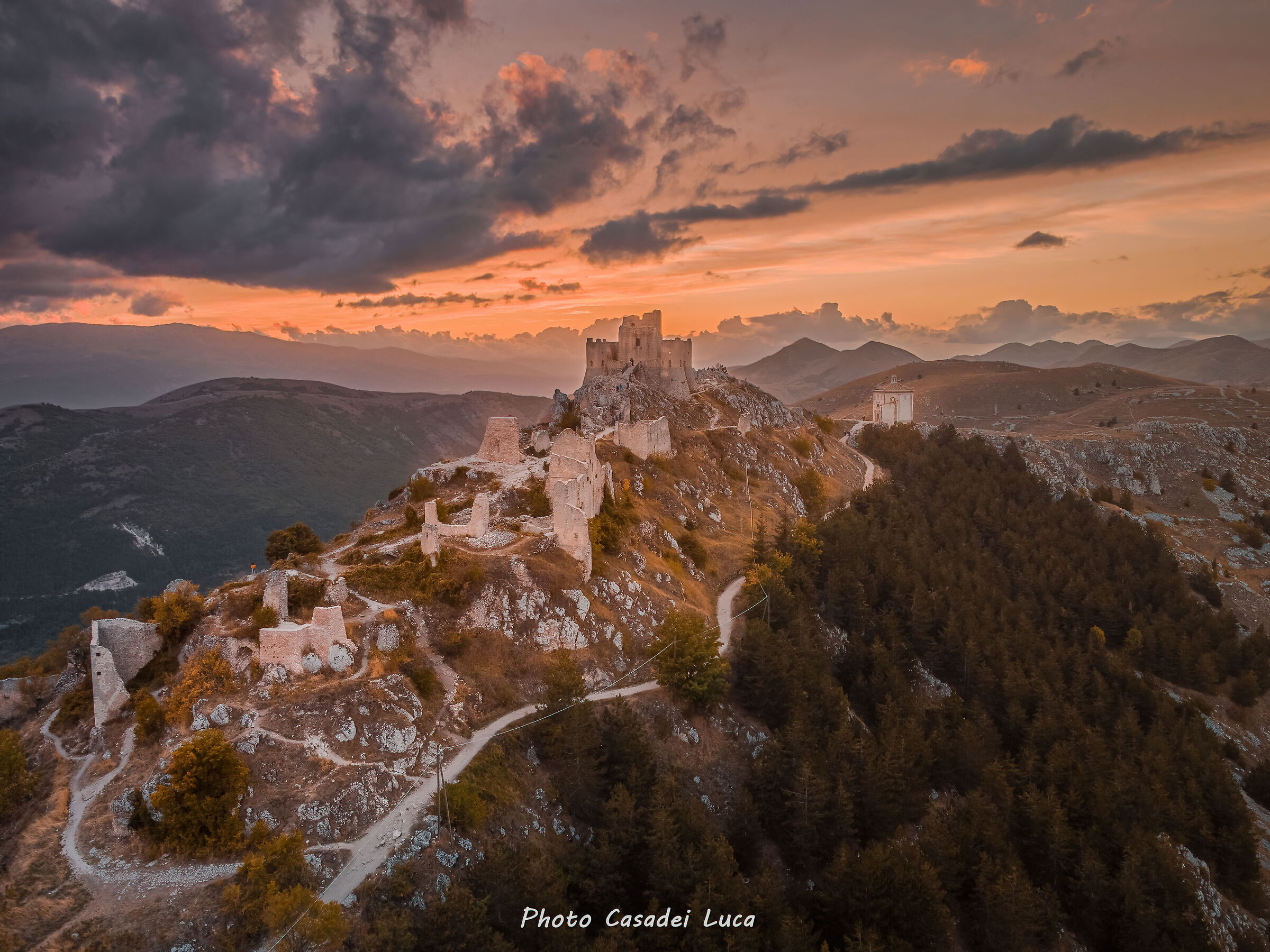 Tramonto a Rocca Calascio