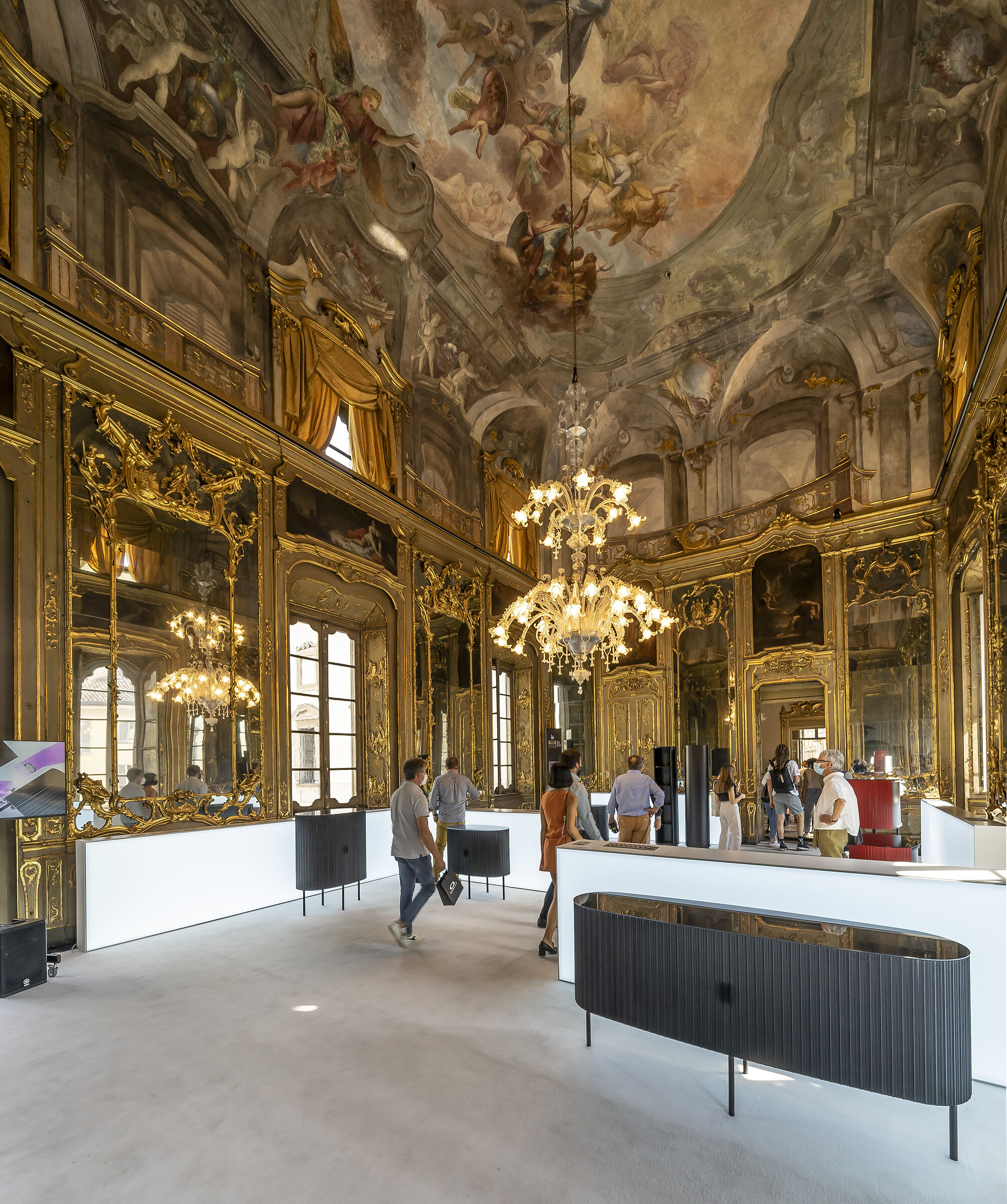 Palazzo Litta - Hall of Mirrors - 1