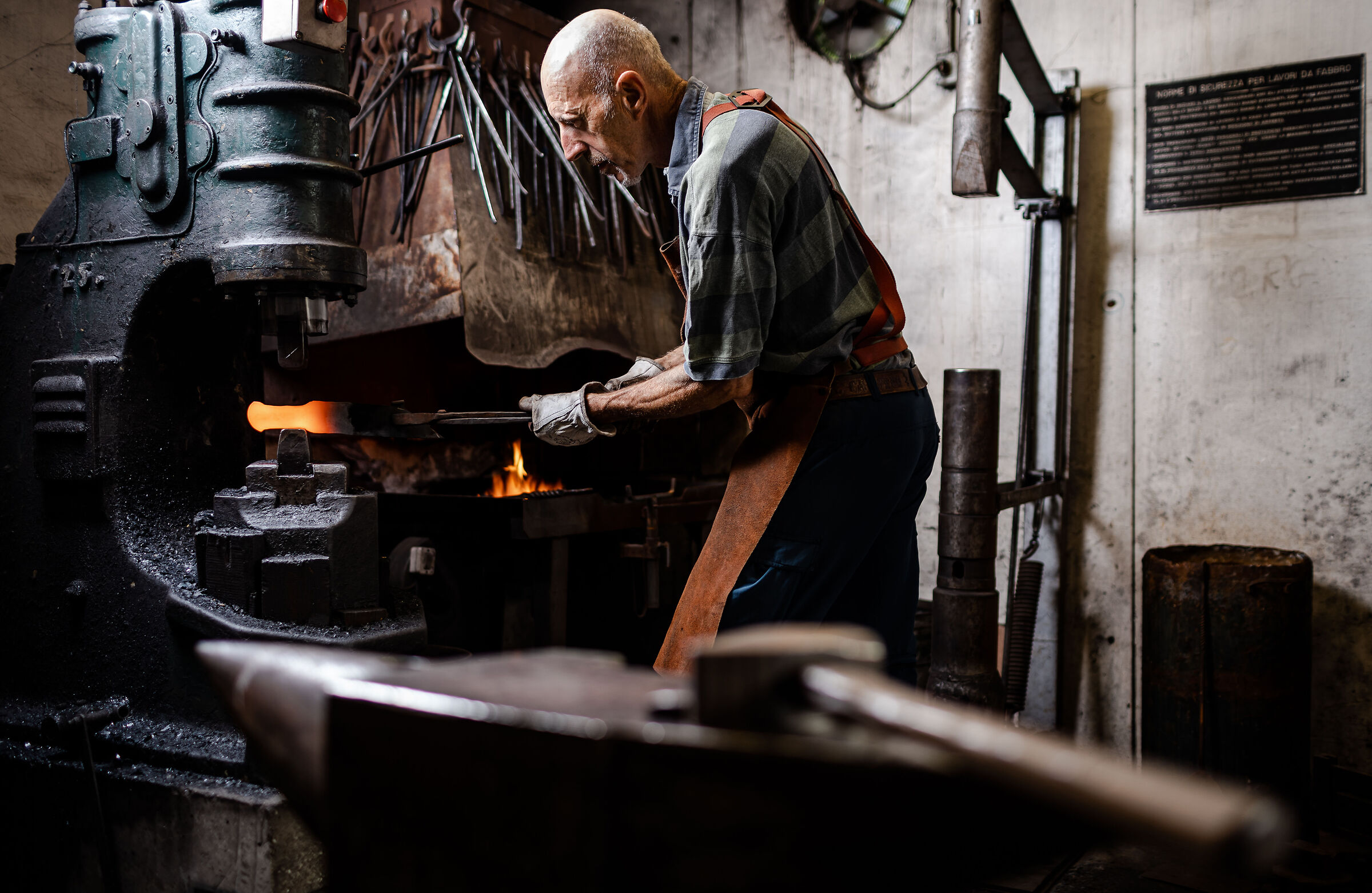 " Una vita tra la forgia ed il maglio "
