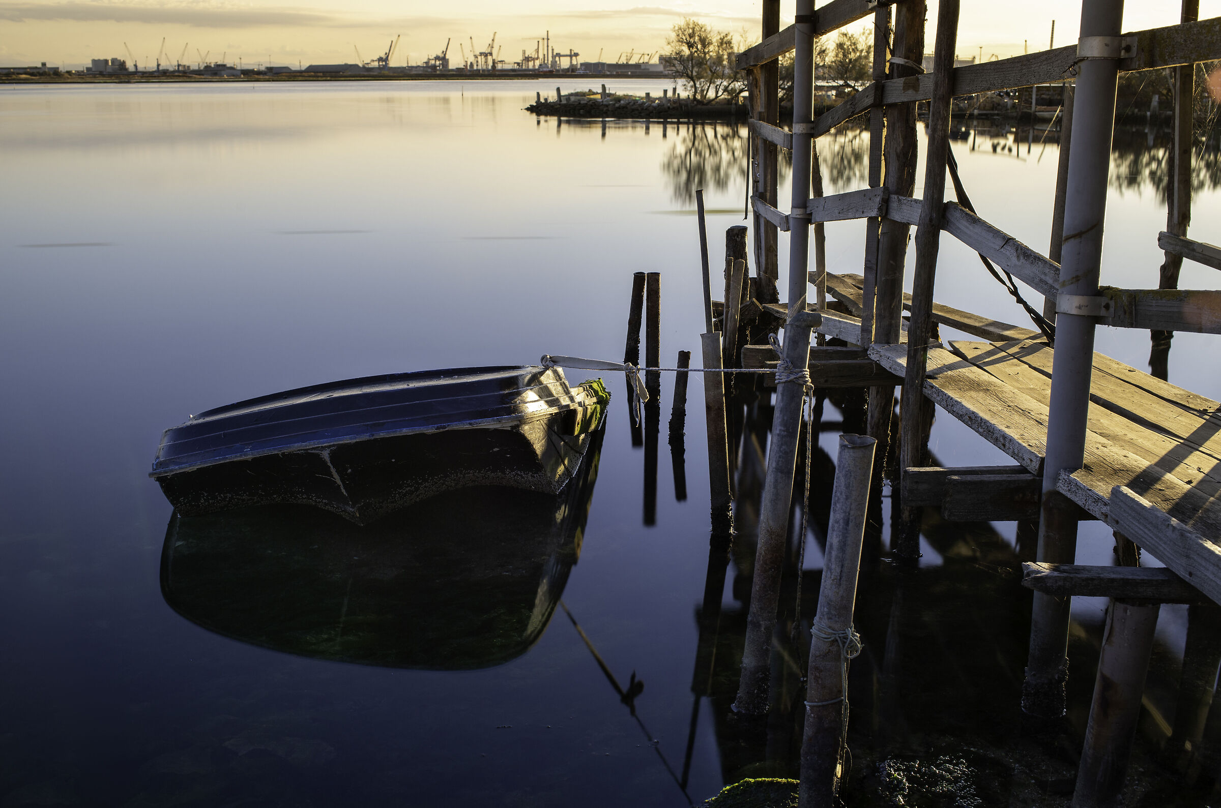 Affondare in Pialassa Piomboni