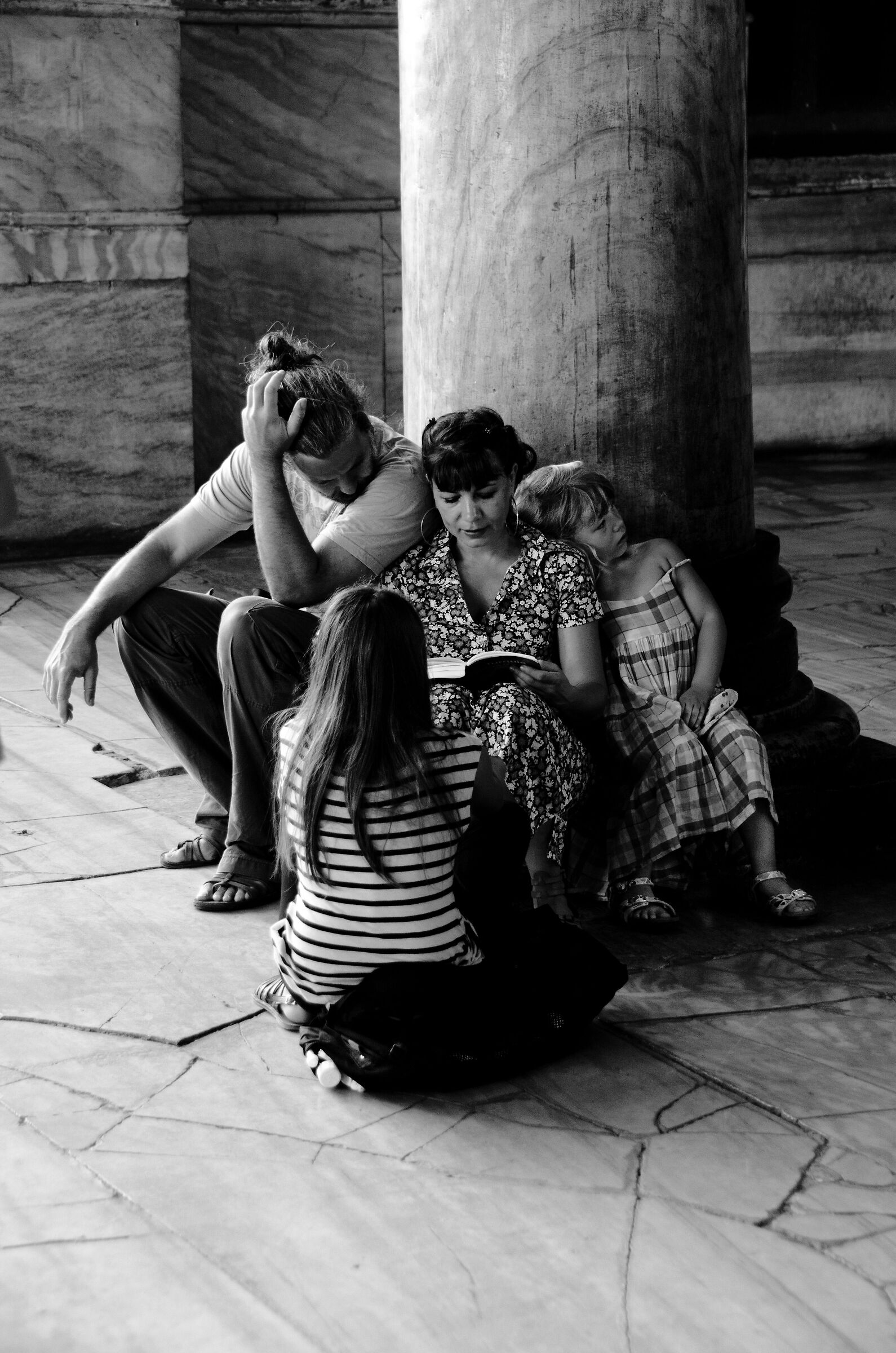 Famiglia ad Istanbul - Santa Sofia