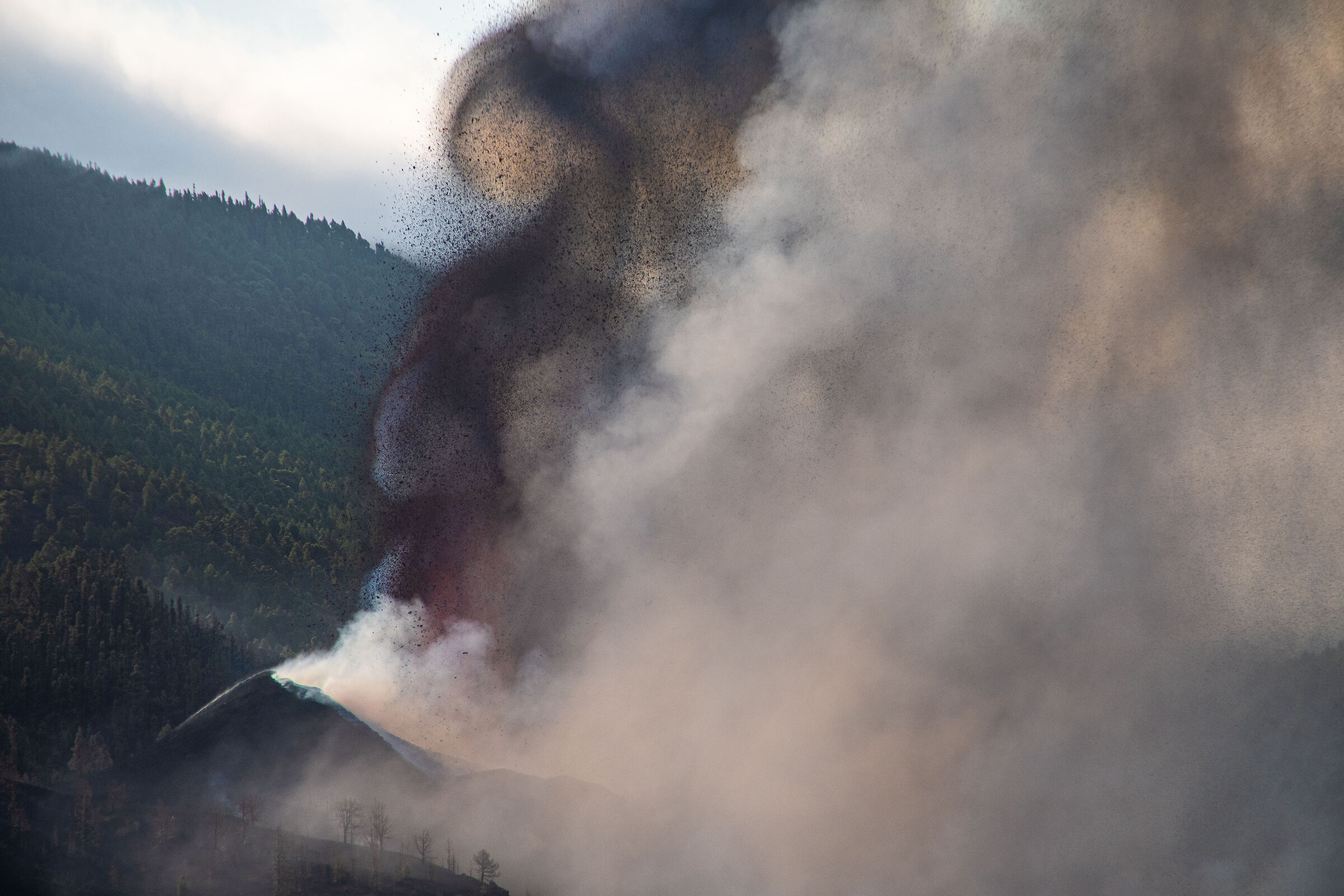 vulcano prima mattina