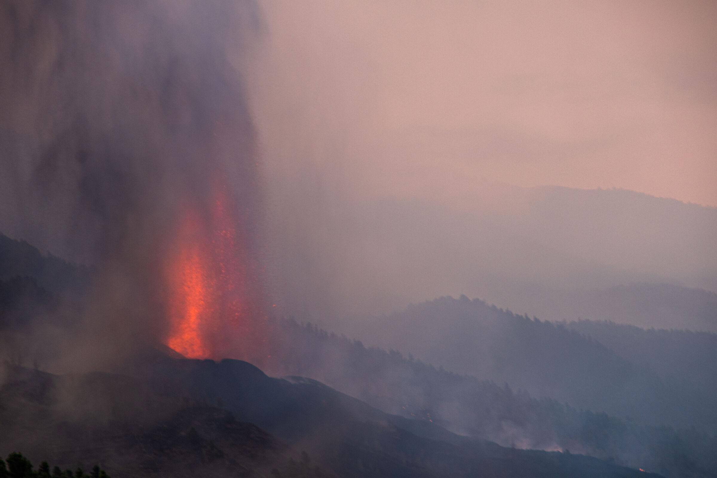 vulcano e la valle