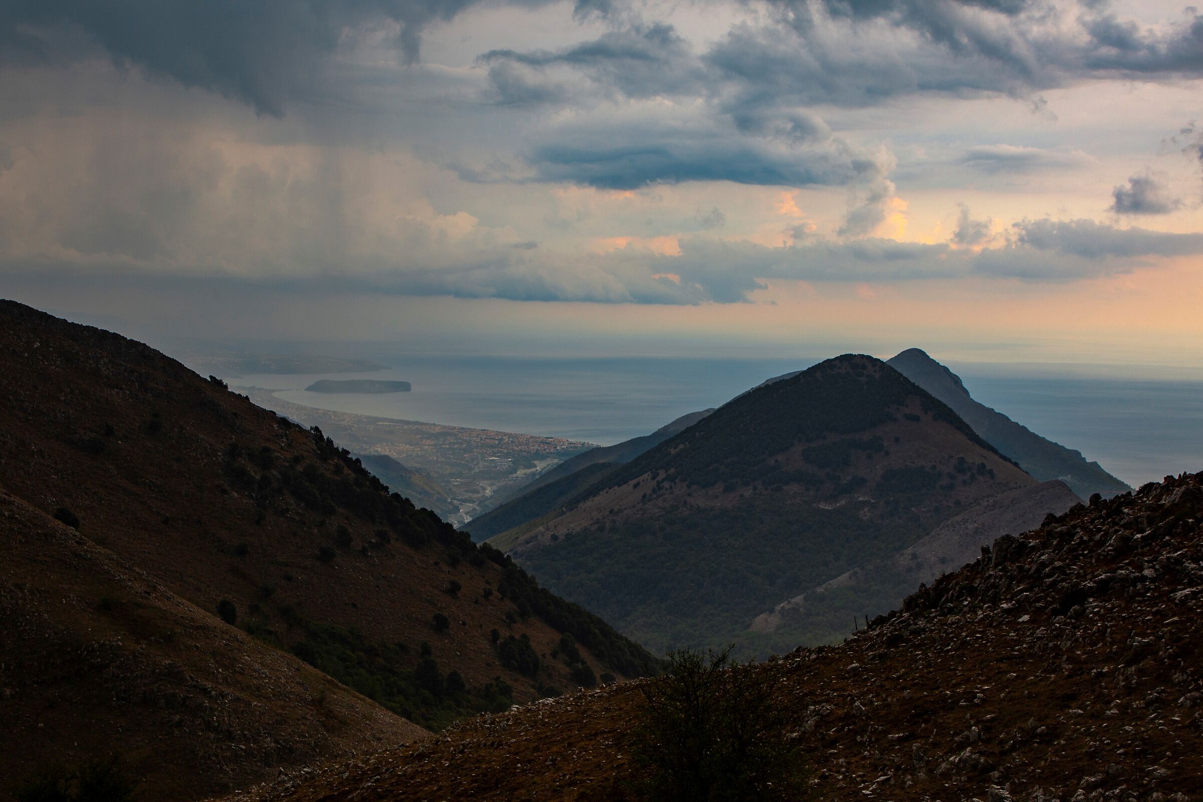 Maratea con pioggia ... tanta