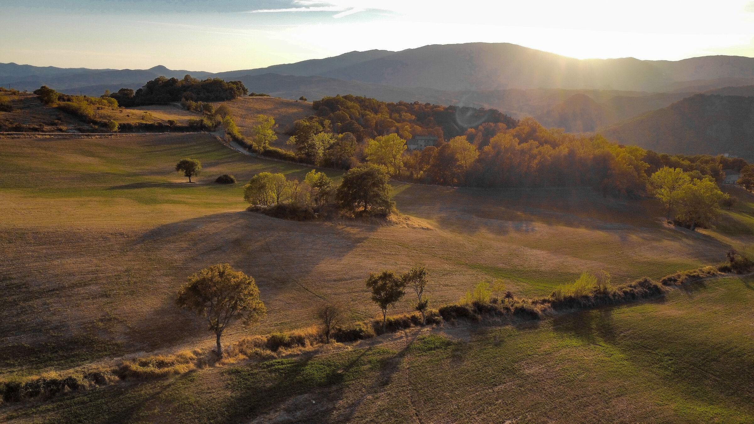 Sunset in the Middle Earth