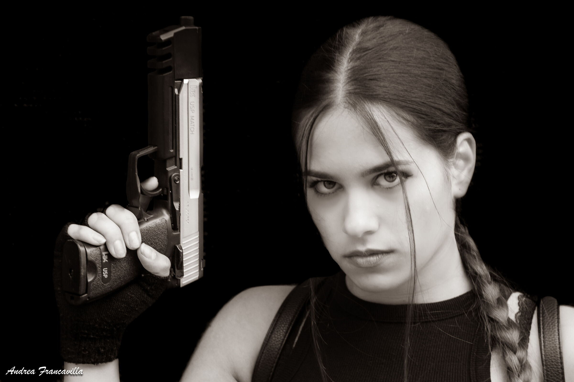 Sono io a scrivere il mio destino - Lara Croft.