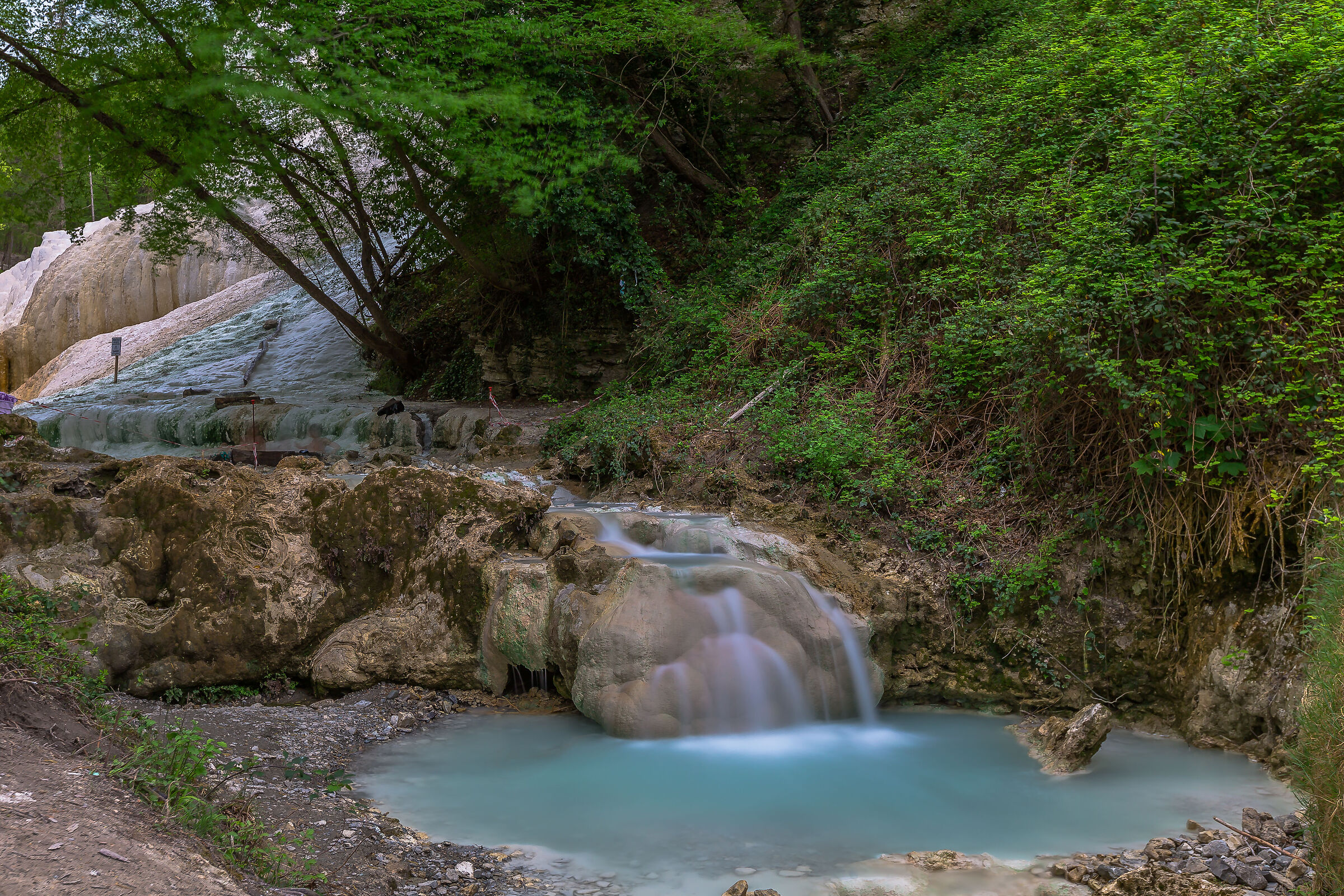 Terme Bagni S. Filippo val d'Orcia Tuscany