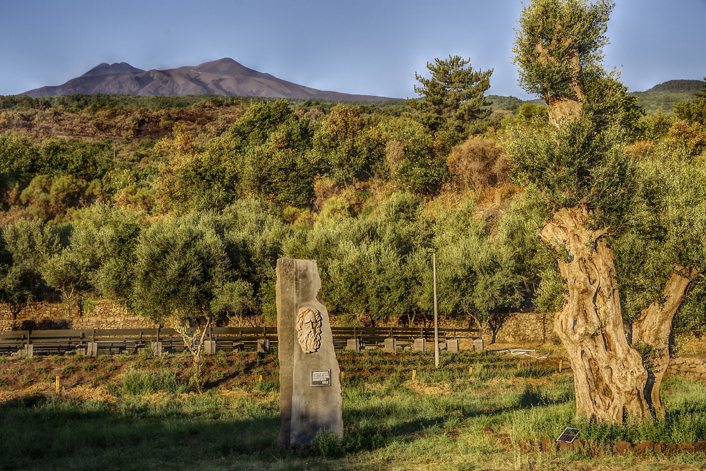 Etna - mask of old age