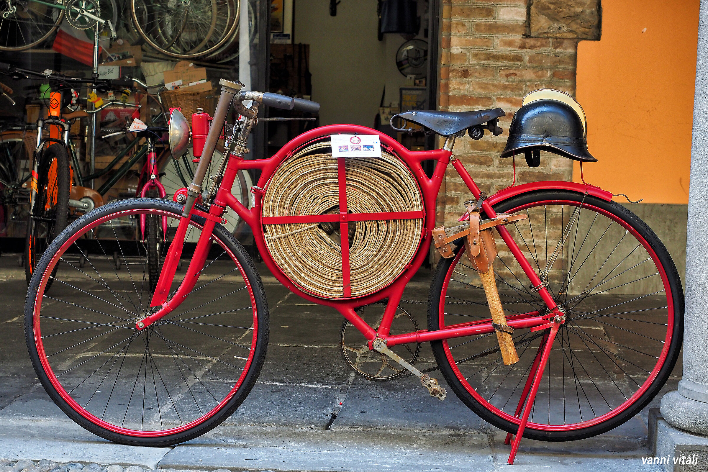 fireman's bicycle