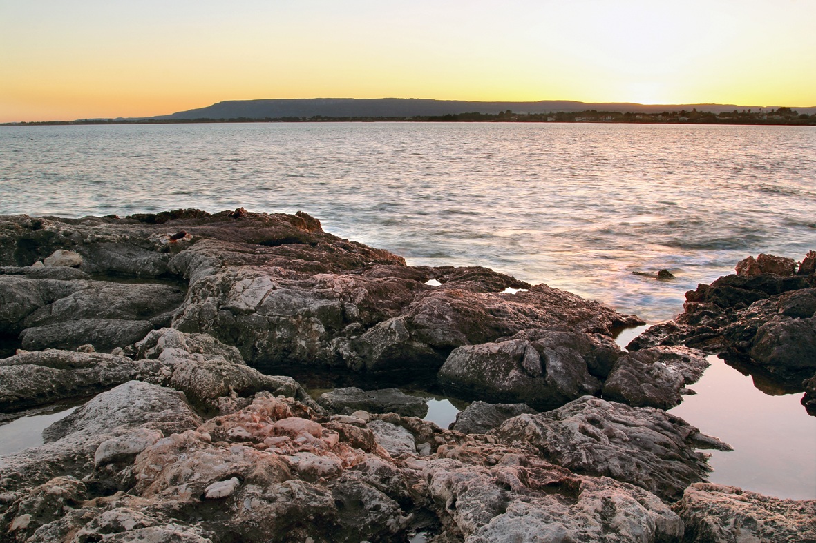 plemmirio al tramonto