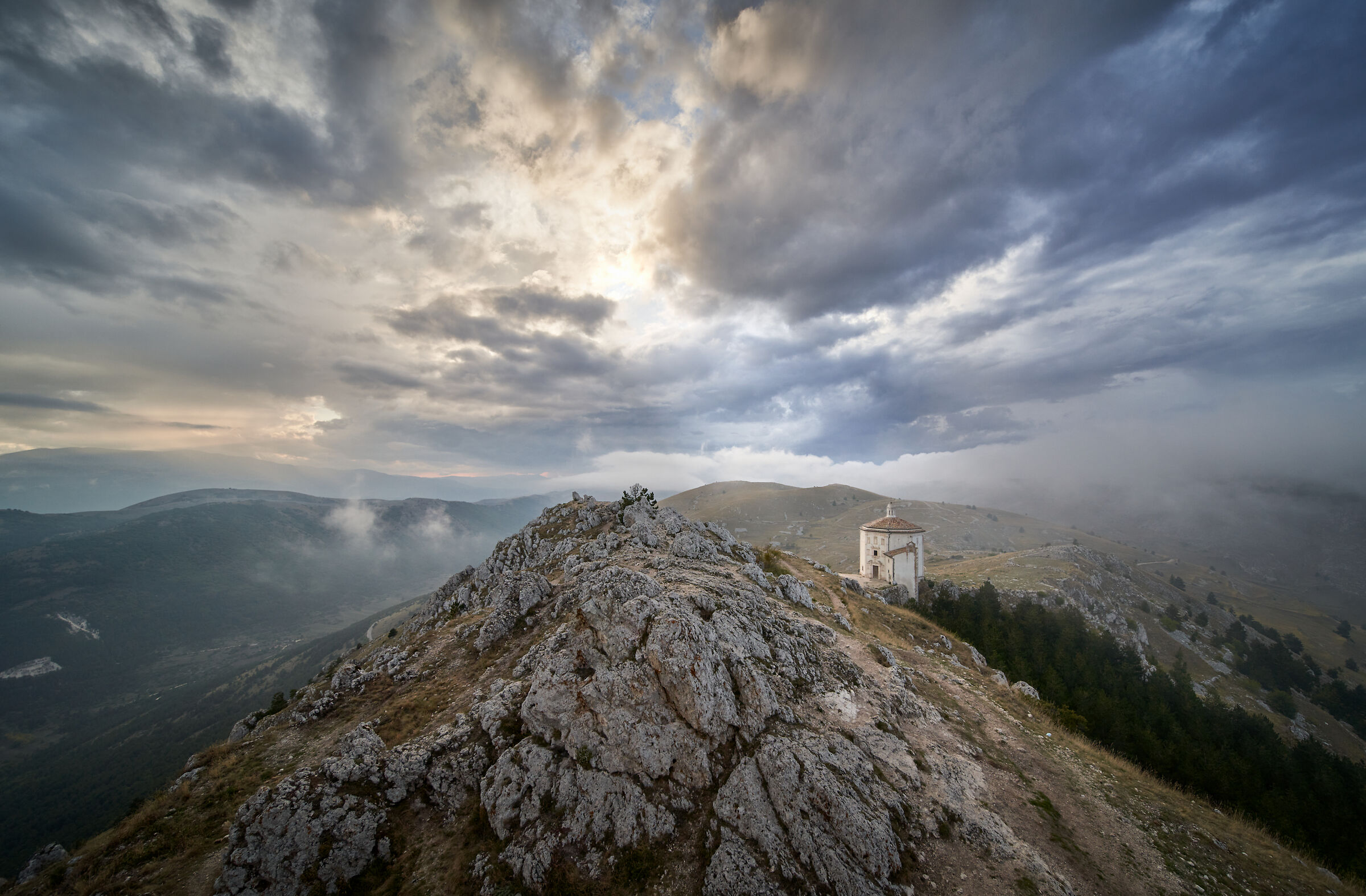 triangolazioni al tramonto - Santa Maria della Pietà