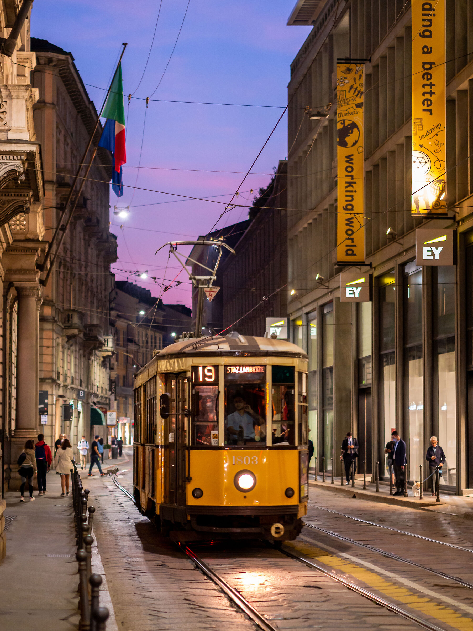 Tram -Milan