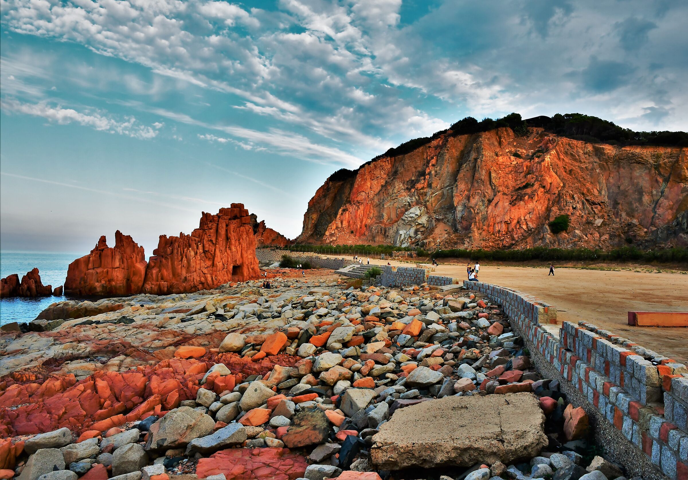 le rocce di Arbatax/Tortoli  in Sardegna.