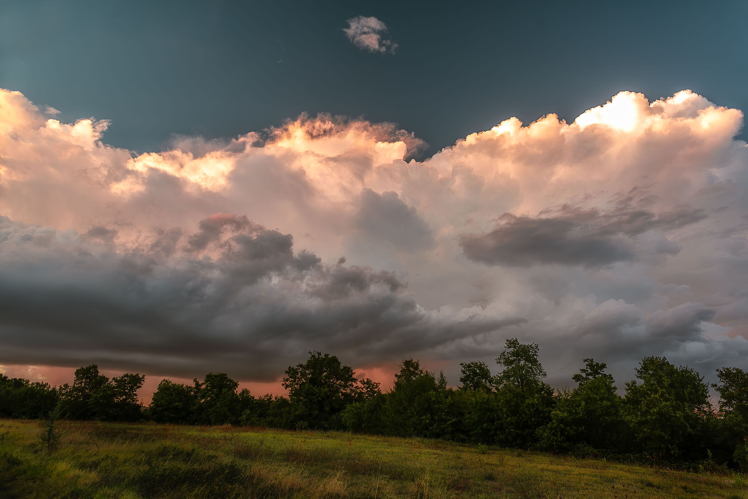 paesaggio prima della tempesta
