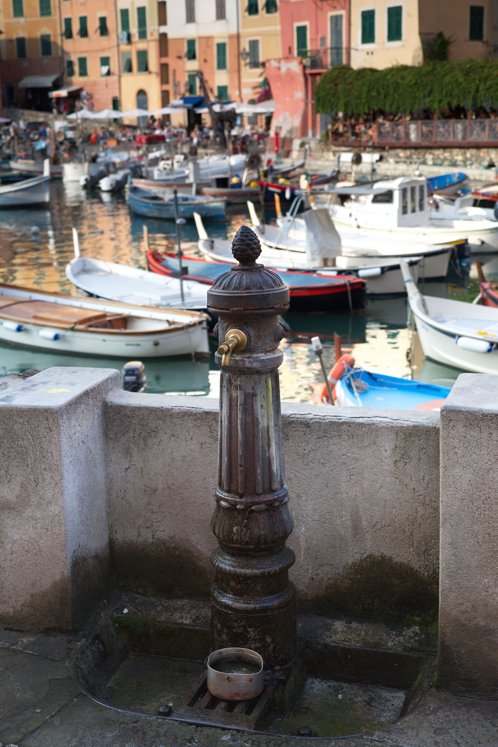 The fountain of Camogli