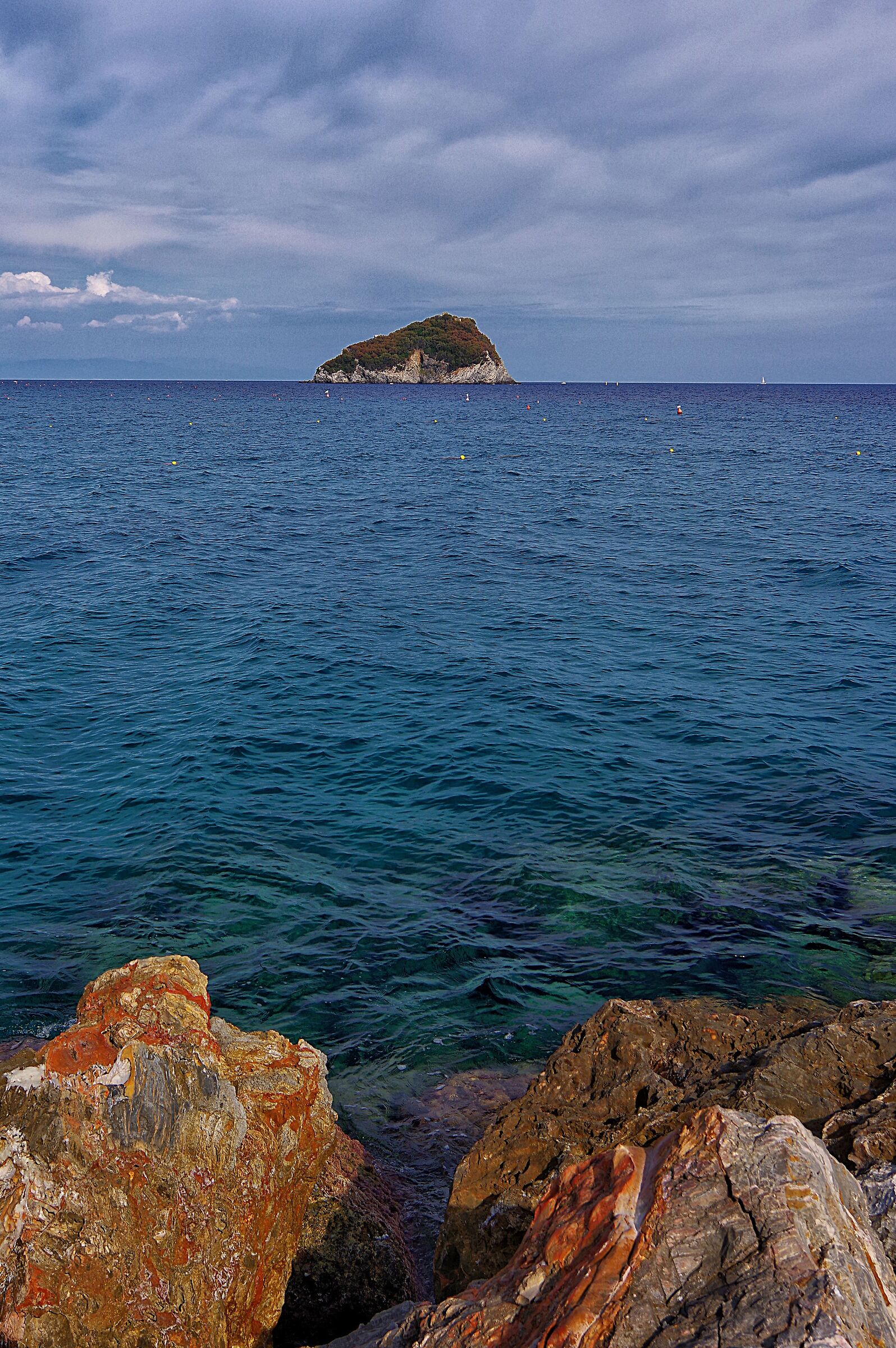 The island of Bergeggi