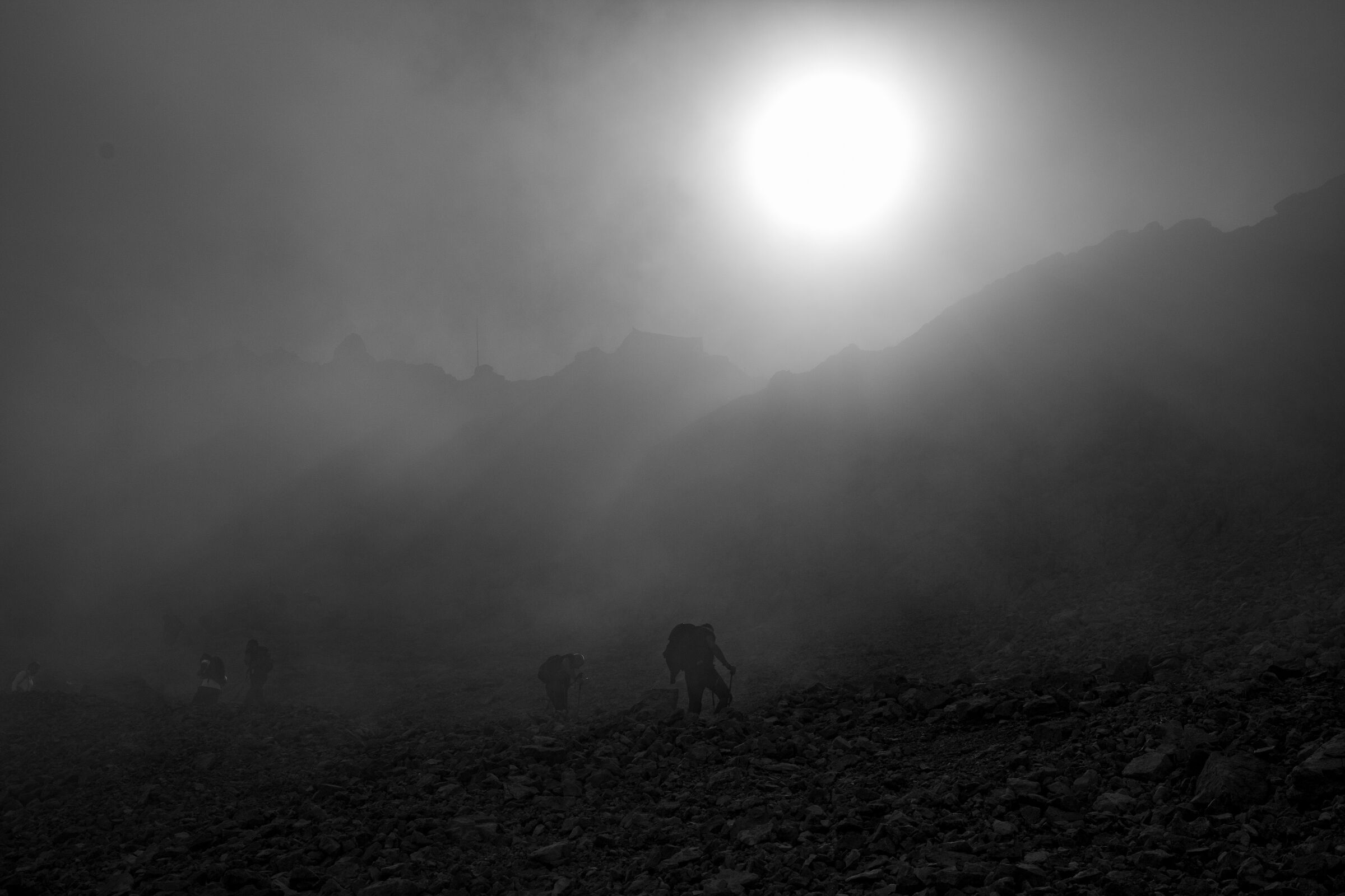 The ascent - Northern Grigna