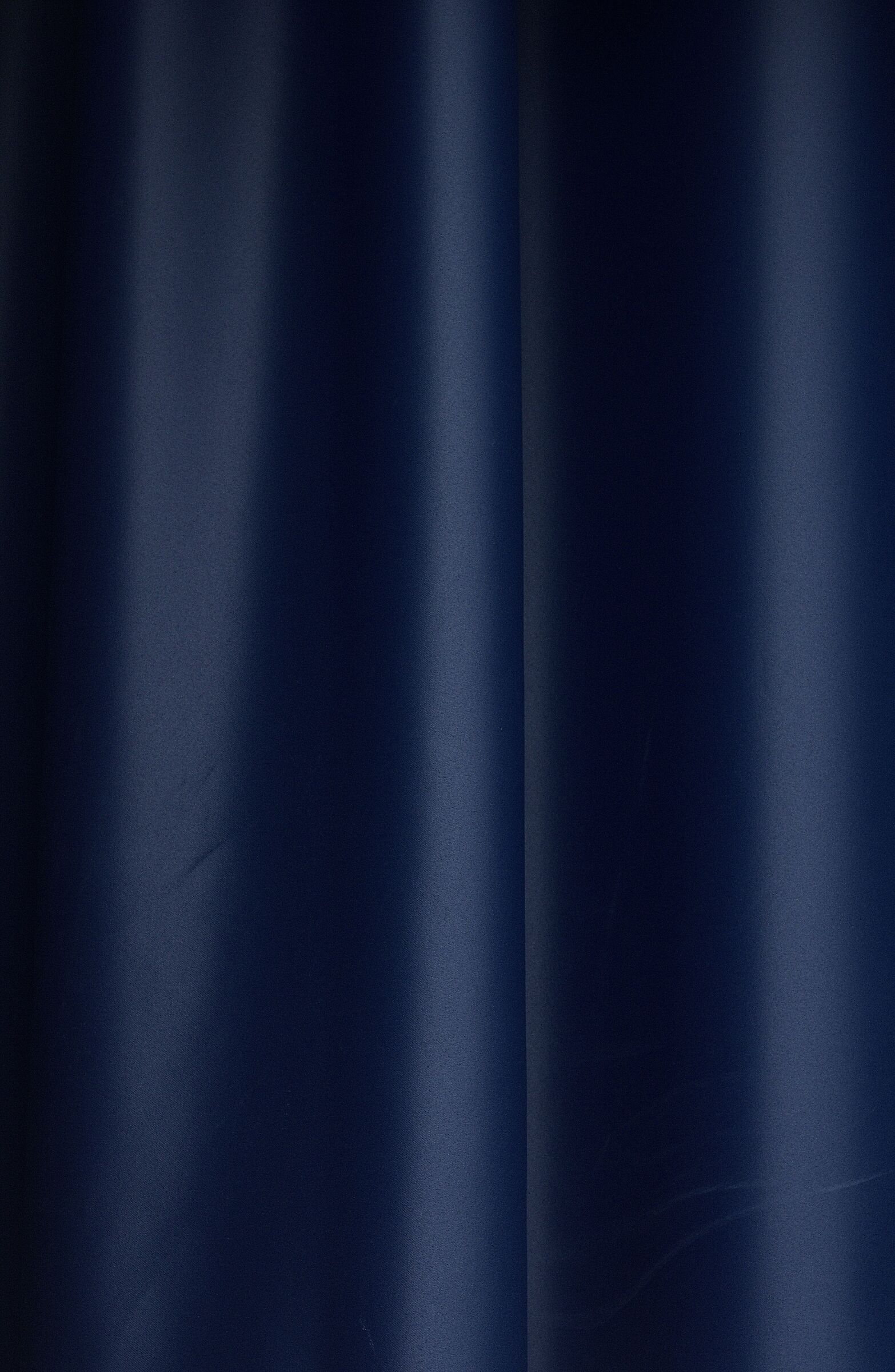 blue curtains
