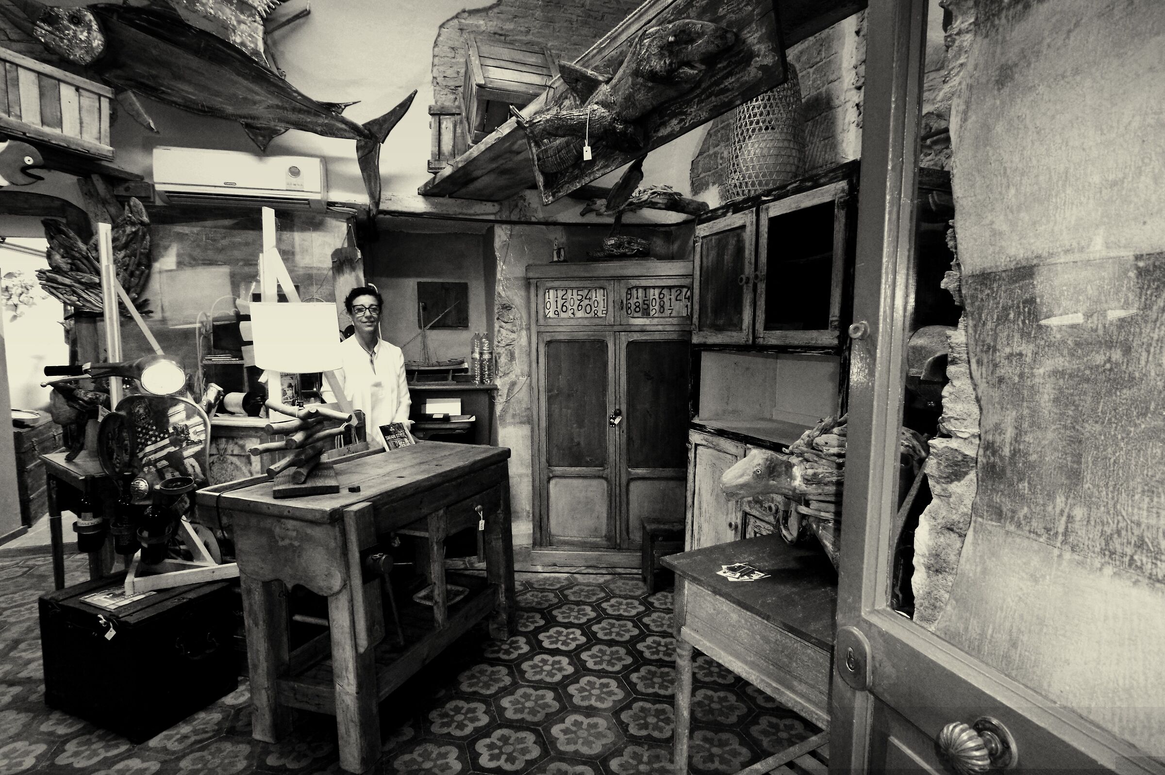 The interior of "Your style"