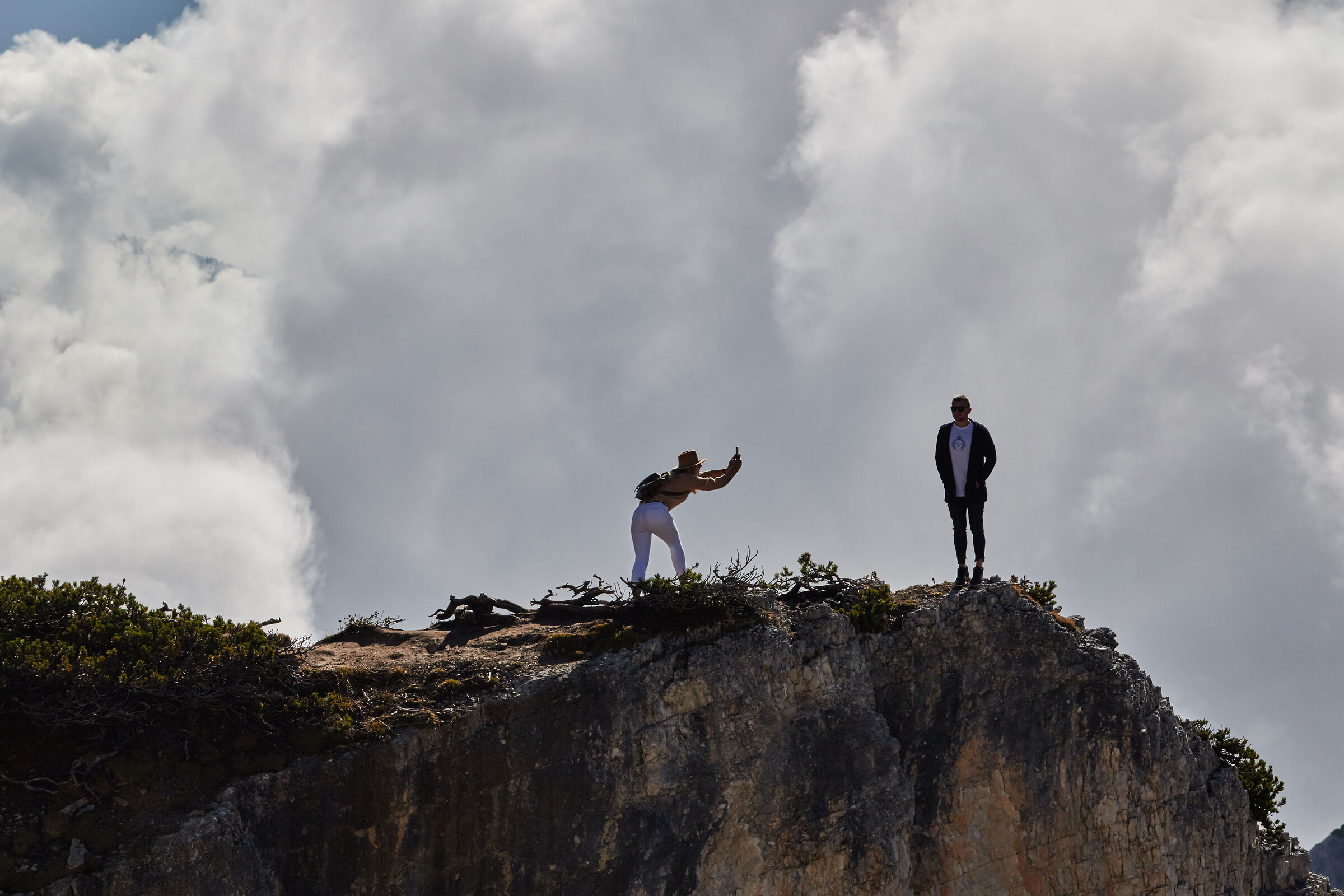 indietro di mezzo metro