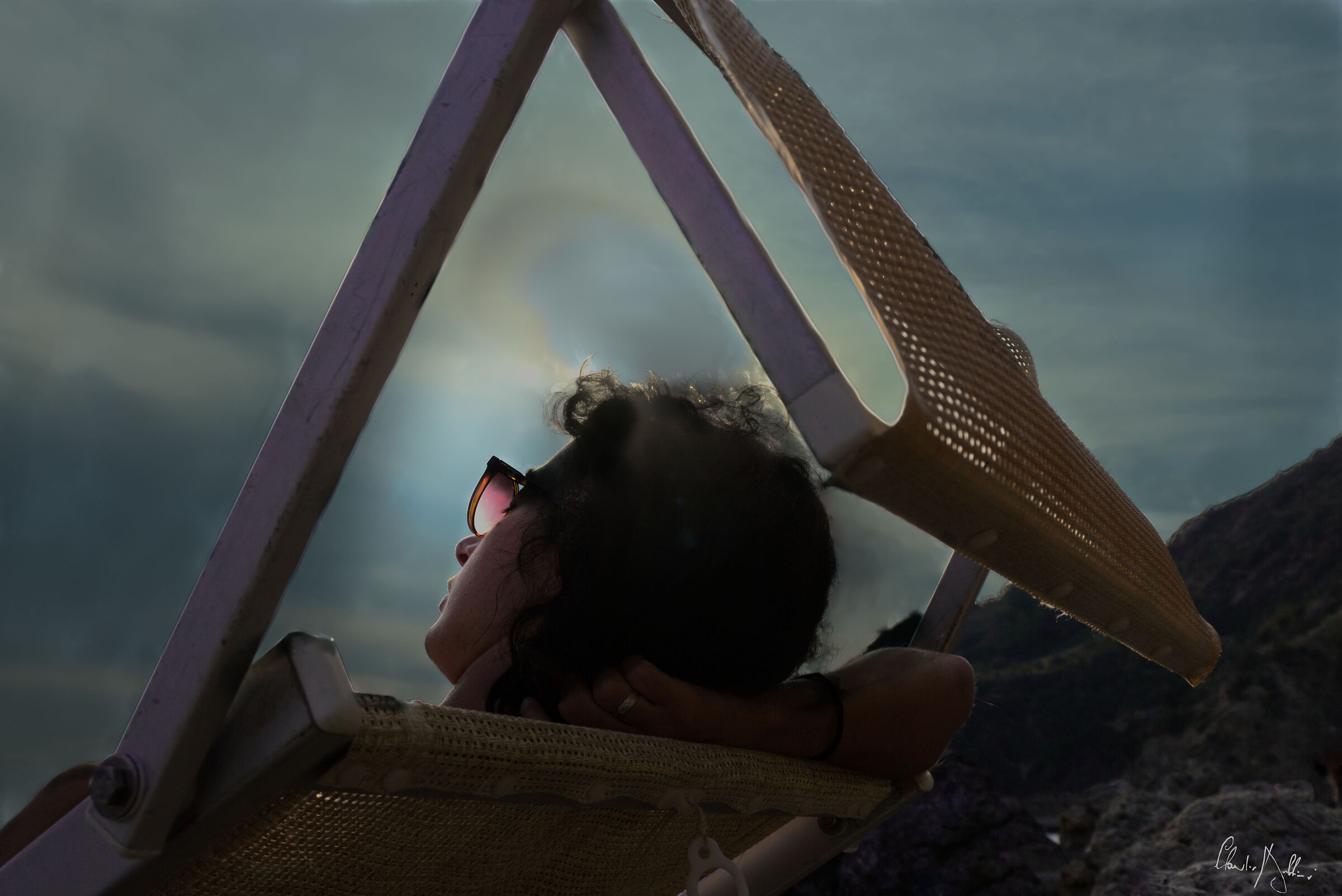 Dreaming on the beach