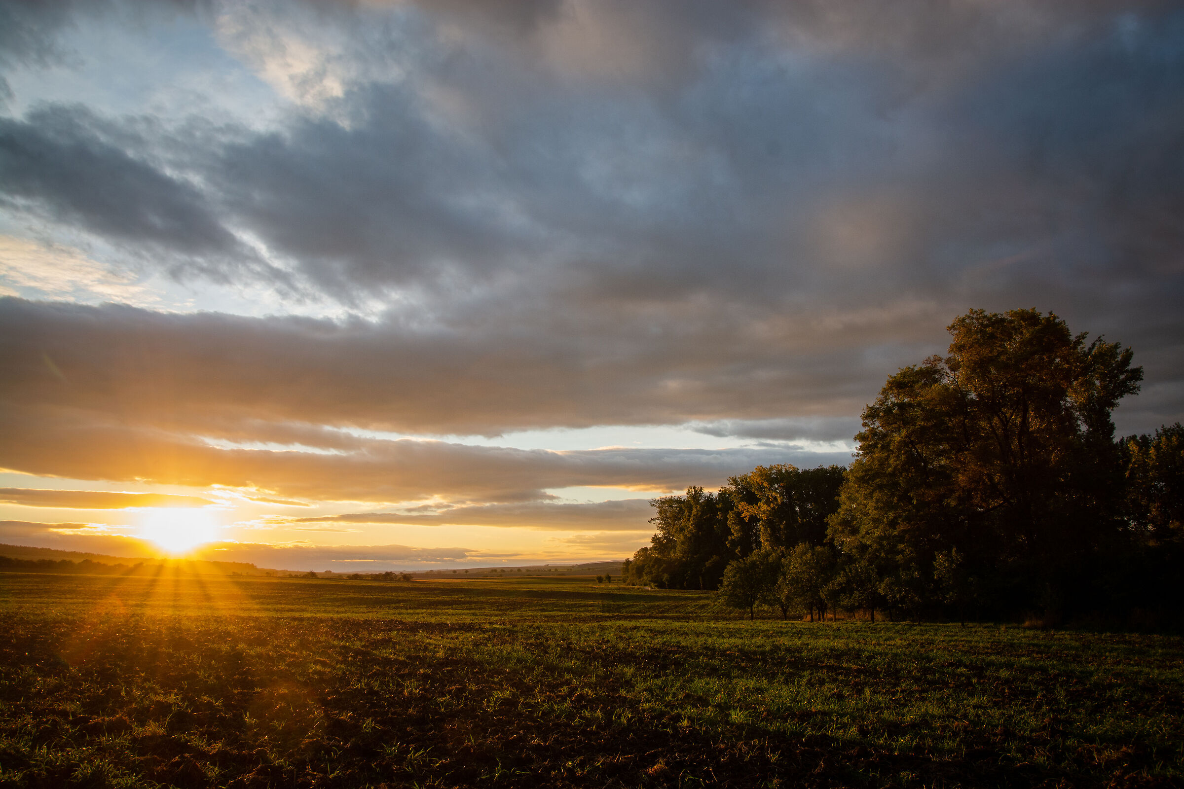 Tramonto in Moravia