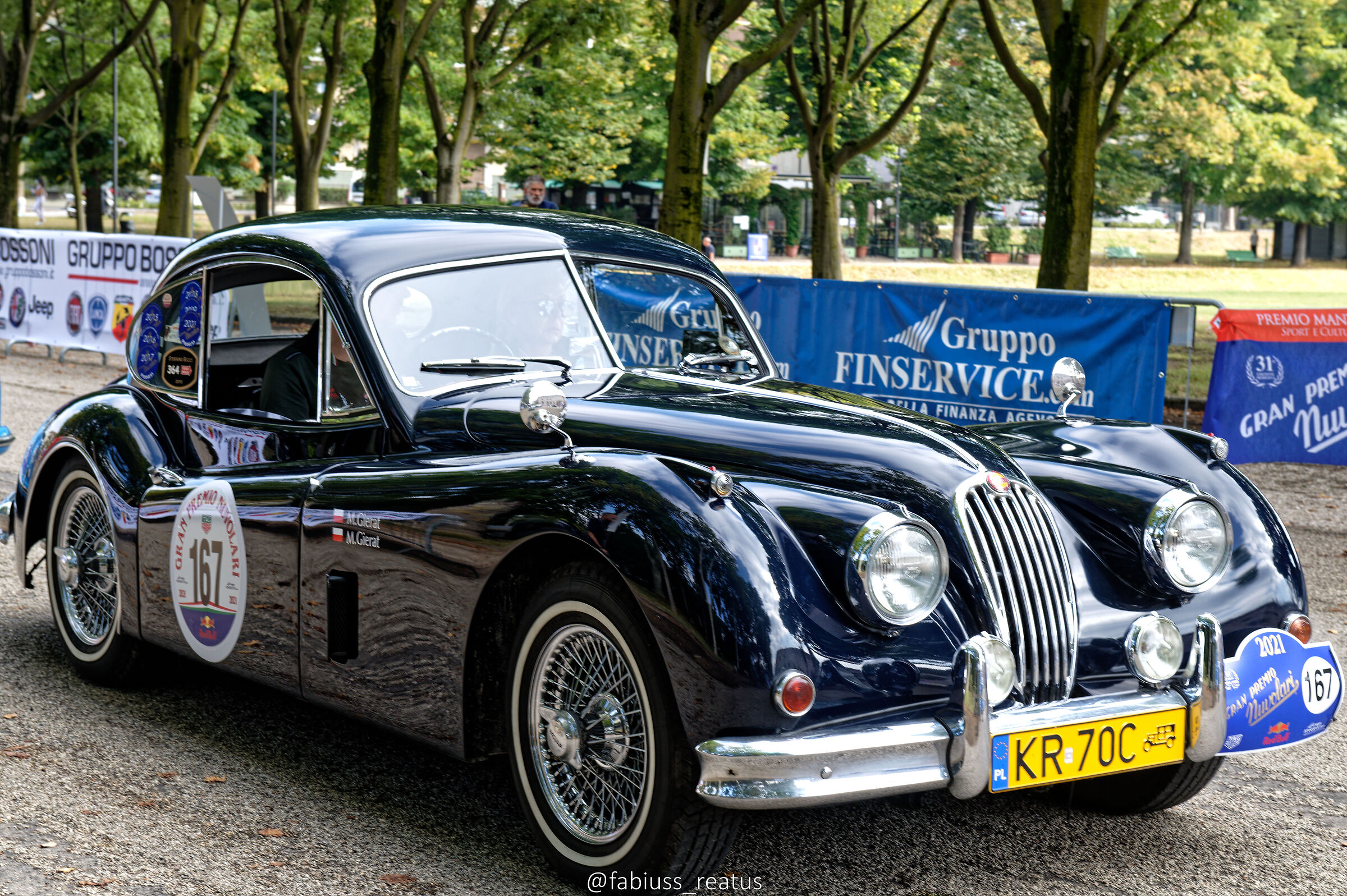 Jaguar xk140 FHC - 1955