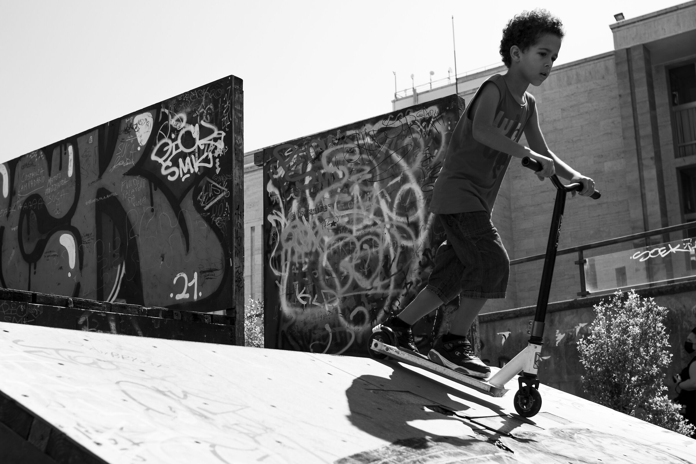 On the track