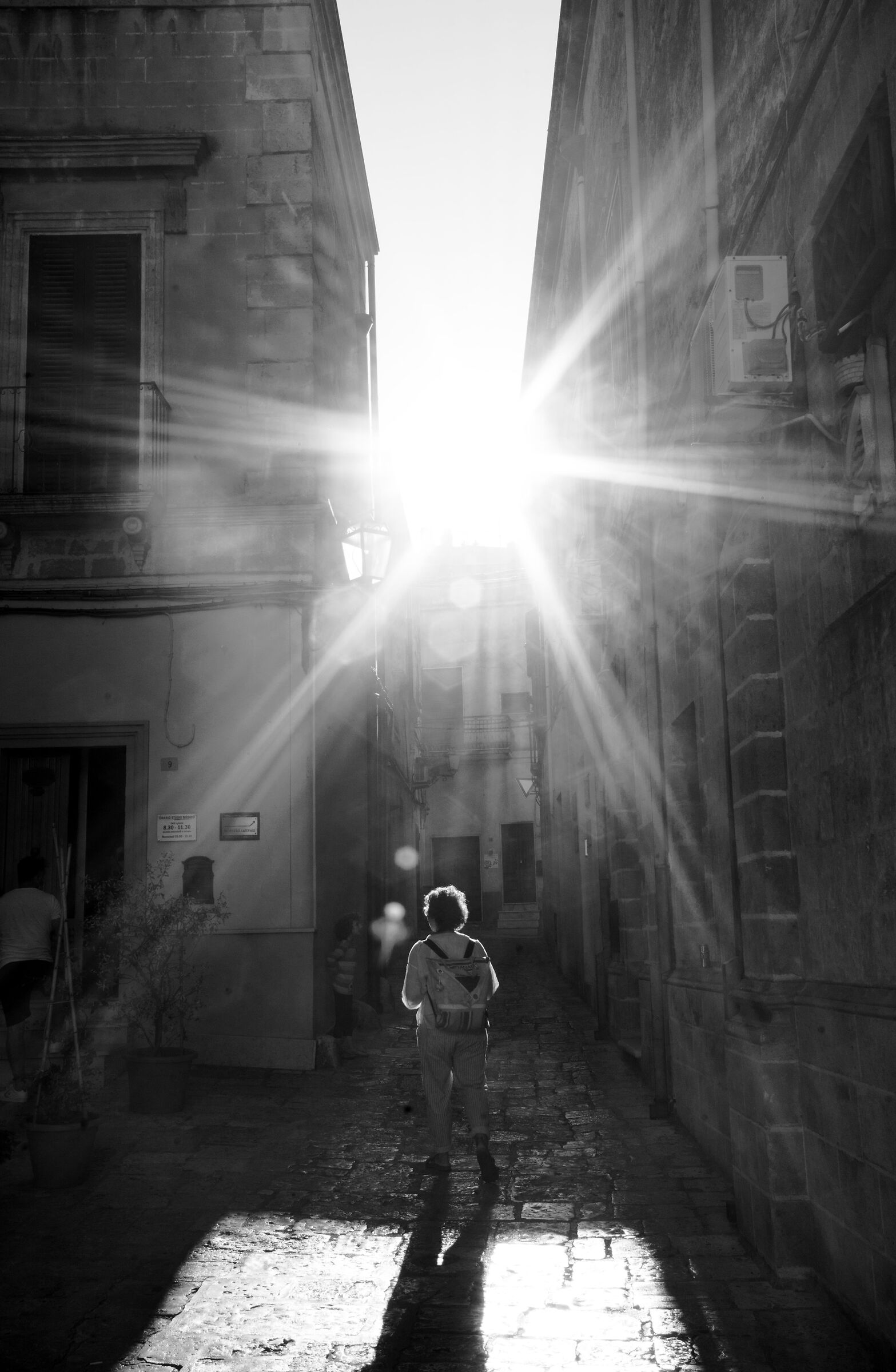 Col il sole in fronte