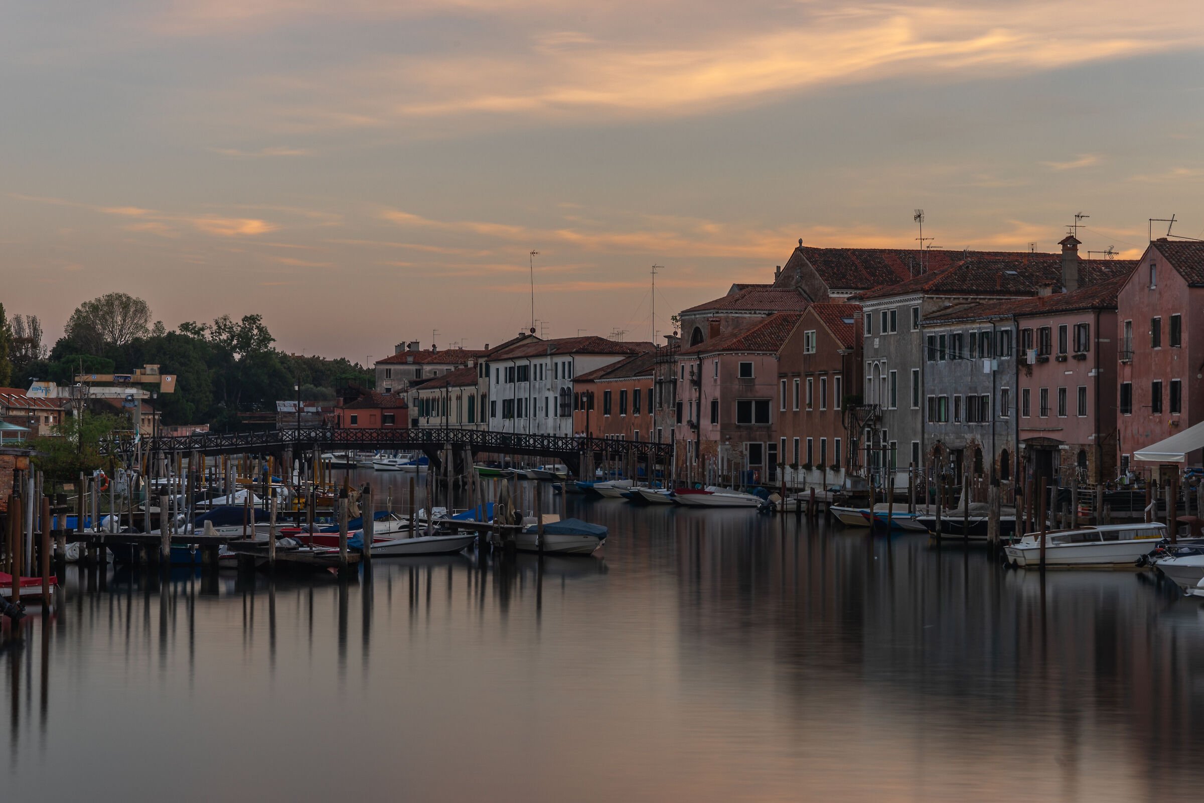tramonto a San Pietro di Castello