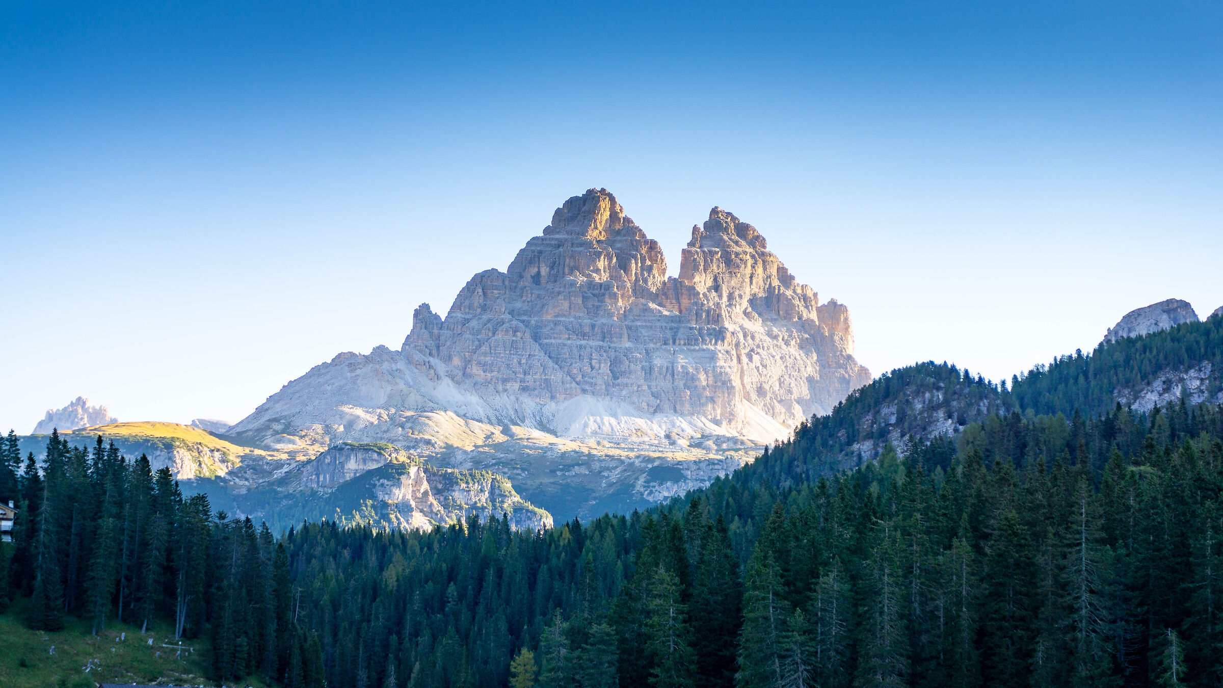 Three peaks of Lavaredo