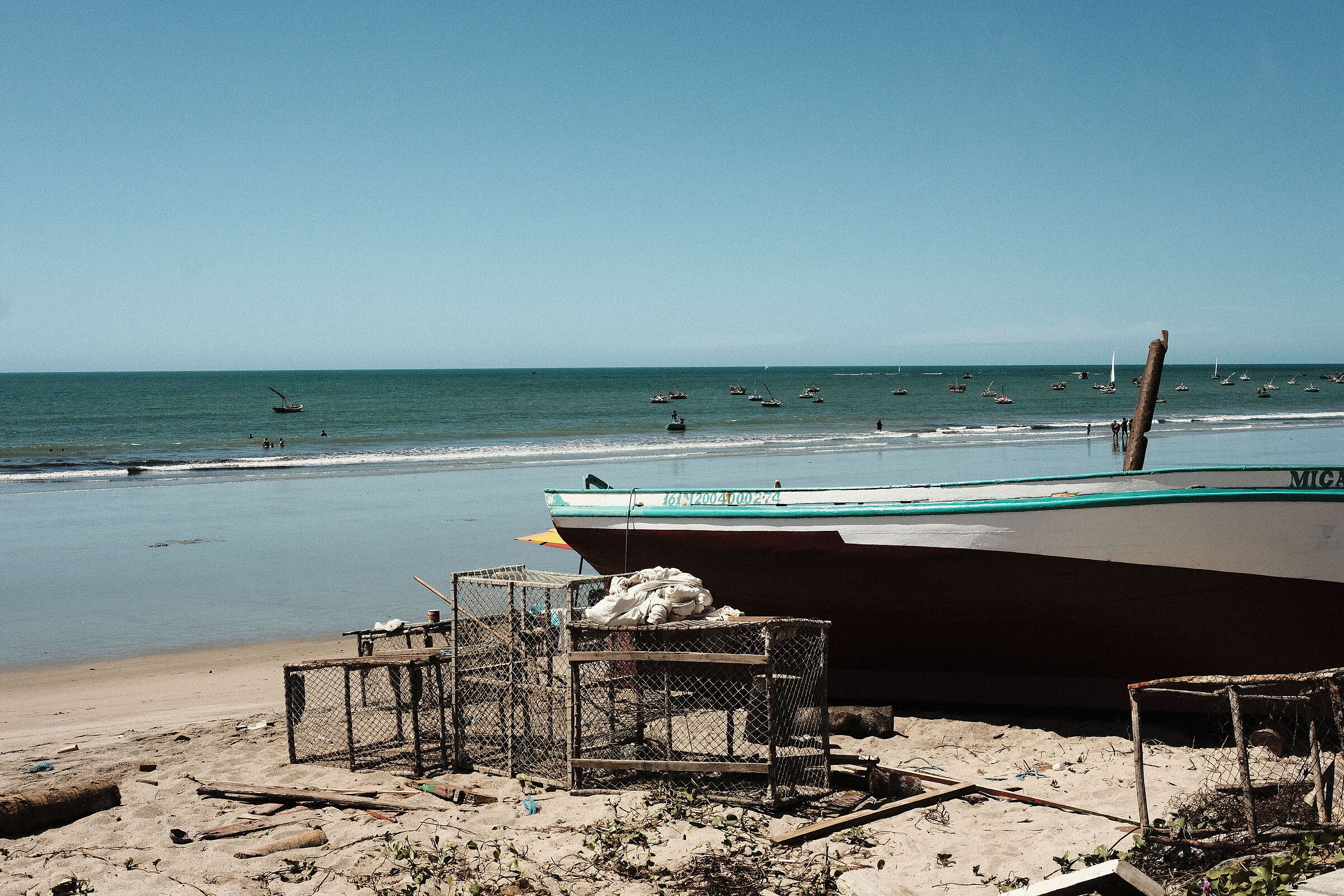 Boats in the boathouse
