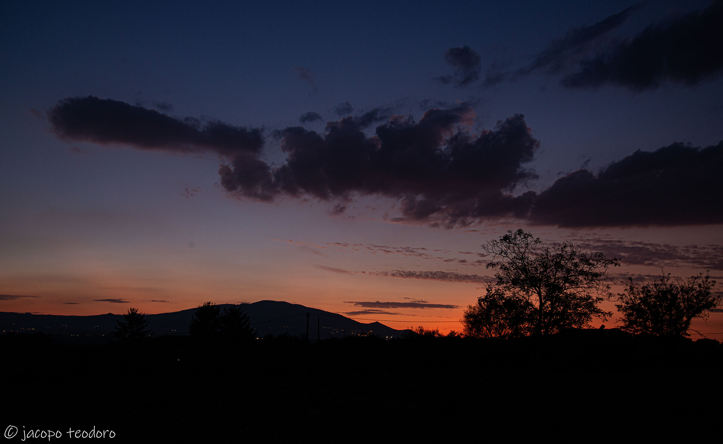 Tramonto in Campagna