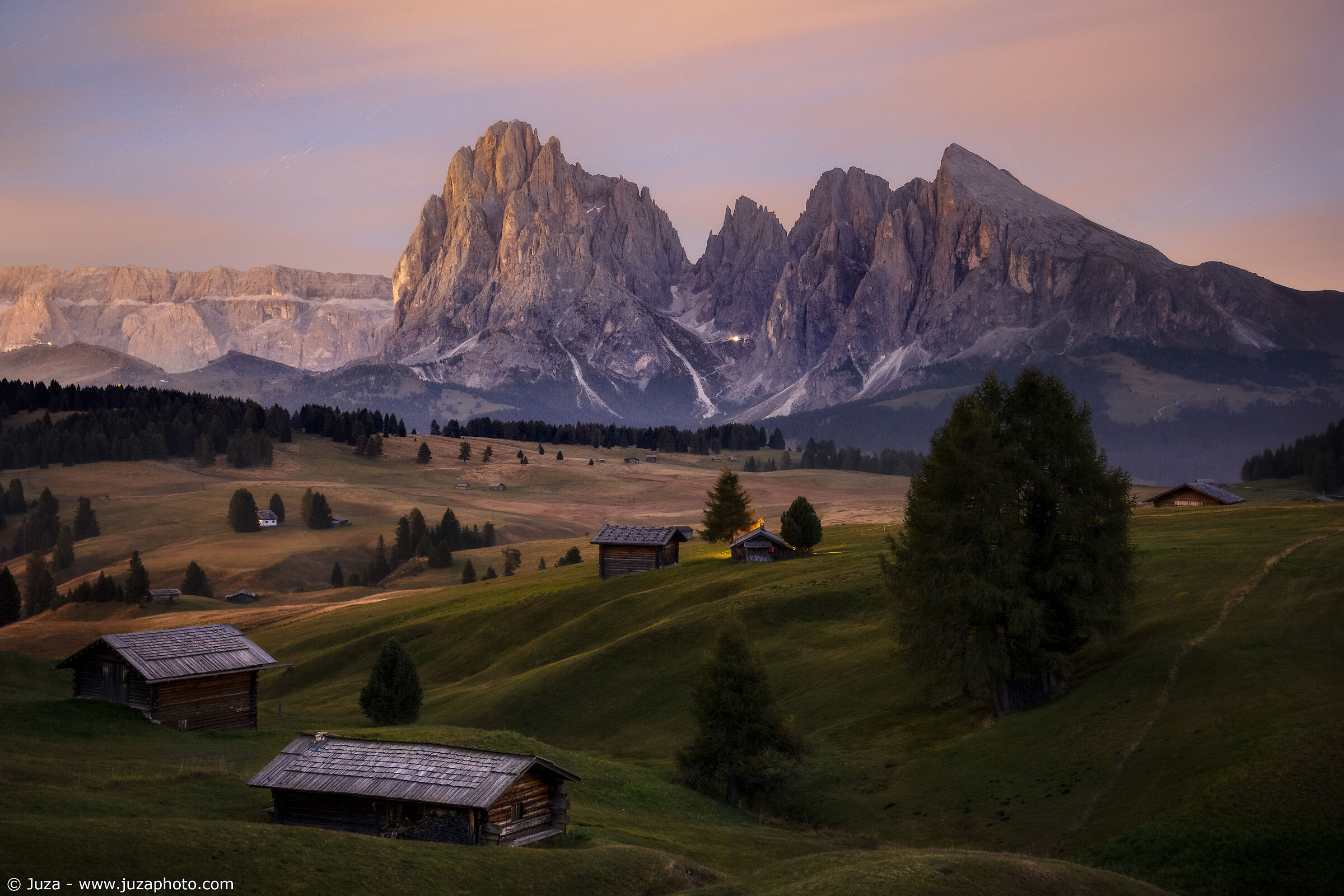 Night, Alpe di Siusi