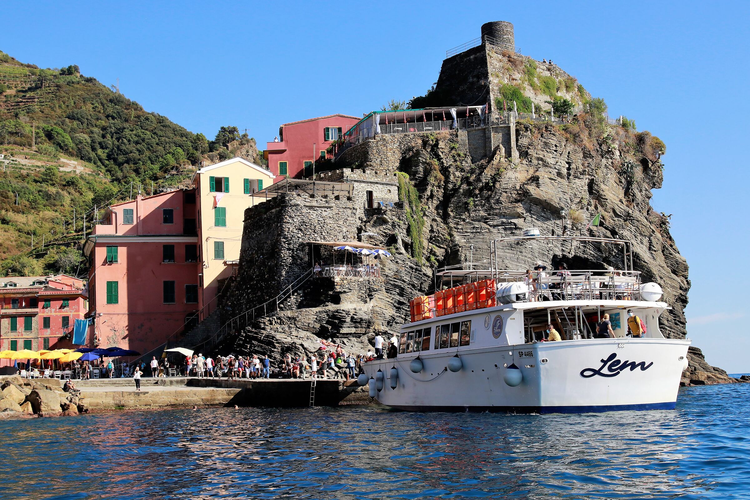 Scalo a Vernazza ( Cinque Terre)